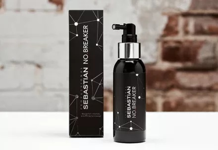 Sebastian No Breaker Hybrid Bonding & Styling Spray 100 ml - Cura Intensa, Riduzione Rottura 99%, Formula Leave-In
