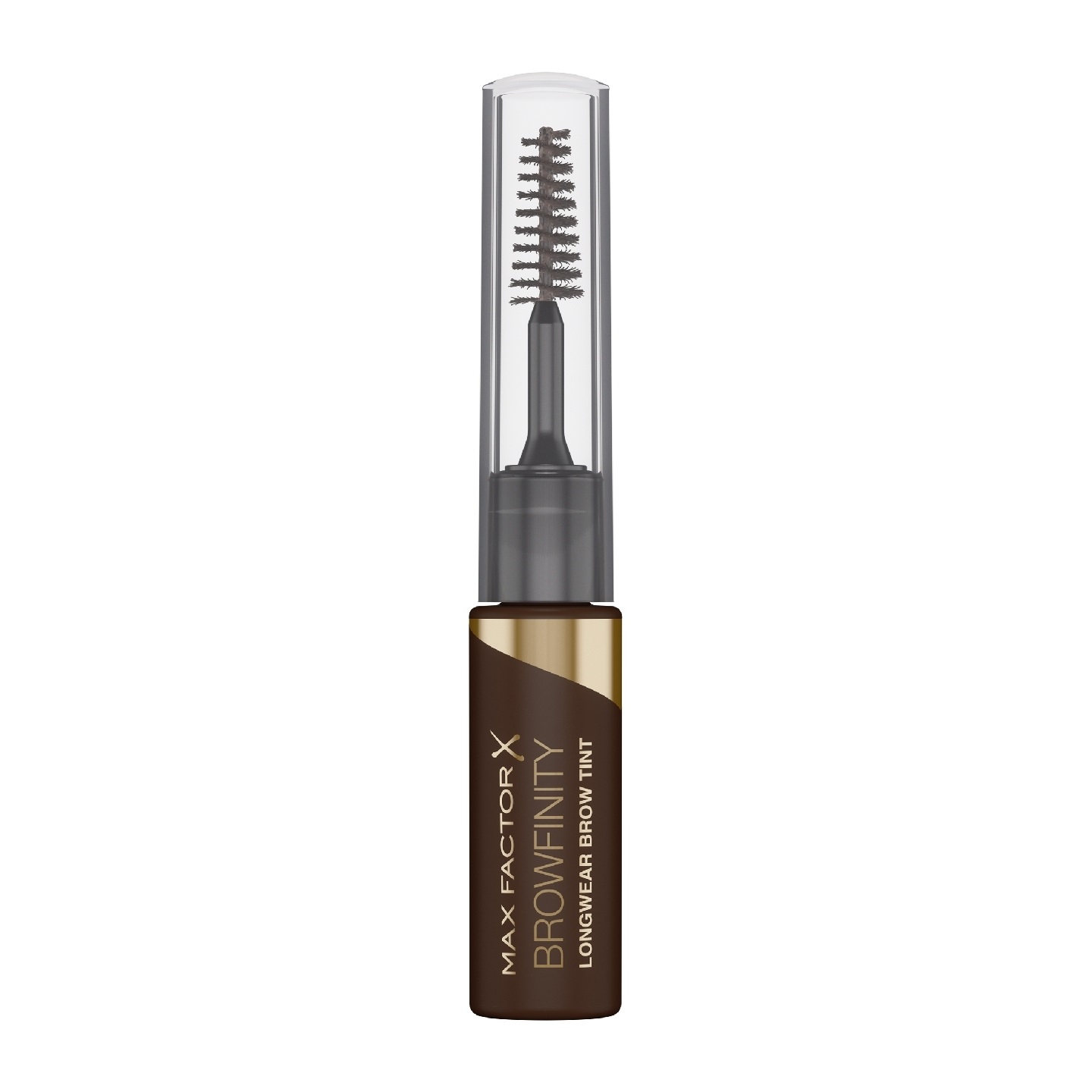 Max Factor Browfinity Longwear Brow Tint 03 Dark Brown 4.2ml - Tinta Sopracciglia a Lunga Tenuta, Waterproof, No Transfer