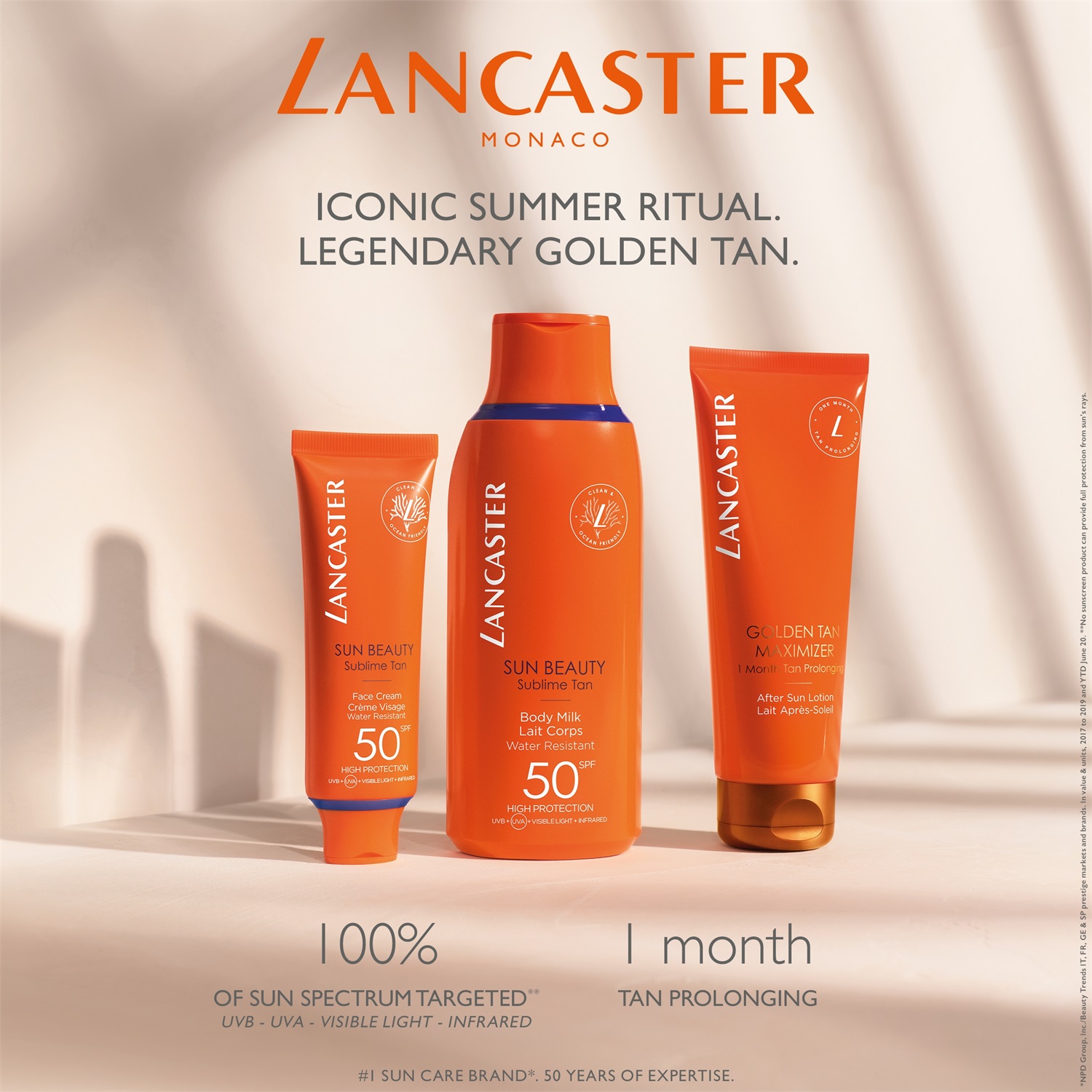 Lancaster Sun Beauty Body Milk SPF 15 - Latte Corpo Ultraleggero 250 ml con Protezione Solare