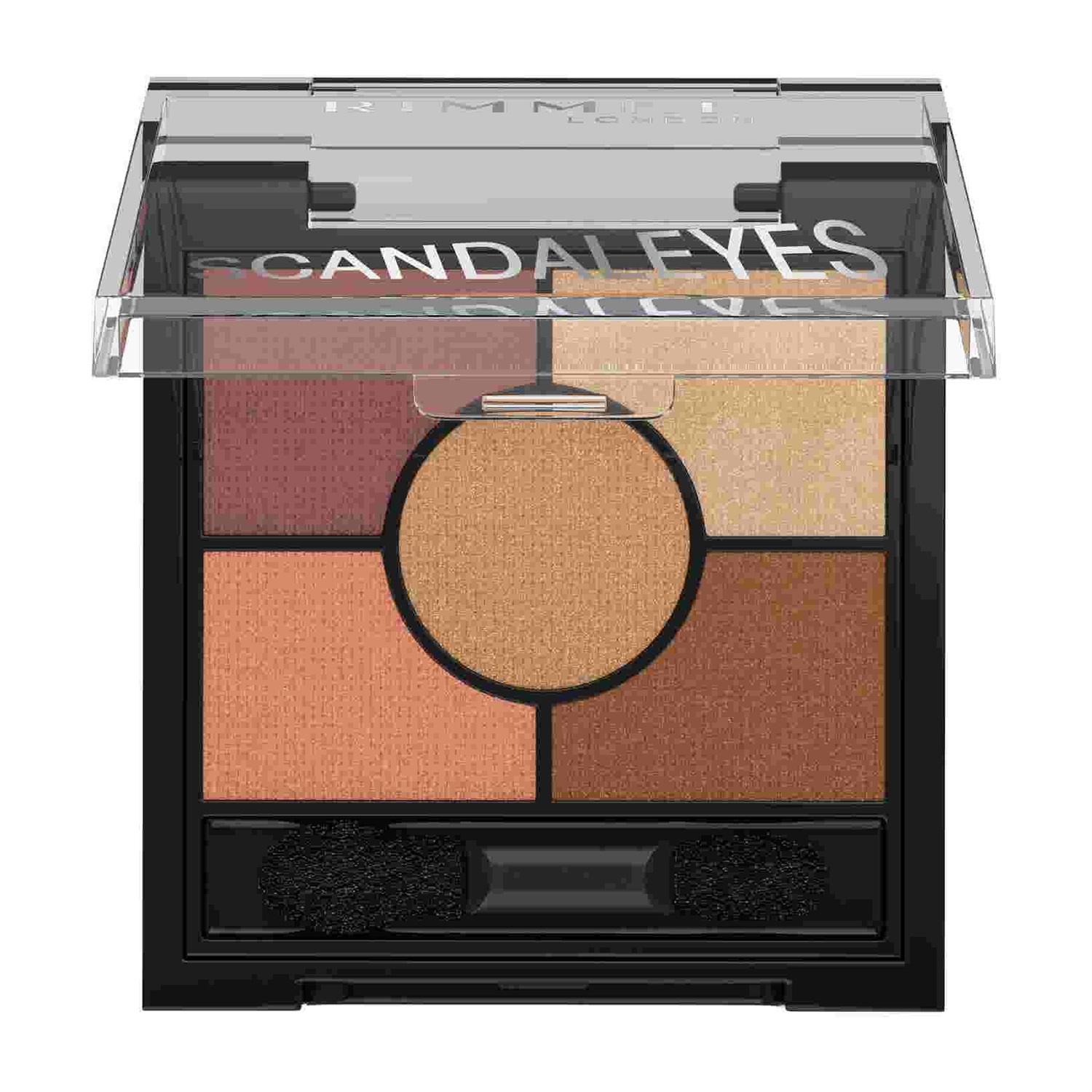 Rimmel London Scandaleyes 5 Pan Palette Ombretti 005 Sunset Bronze - Cinque tonalità vibranti, a prova di sbavature, formula vellutata