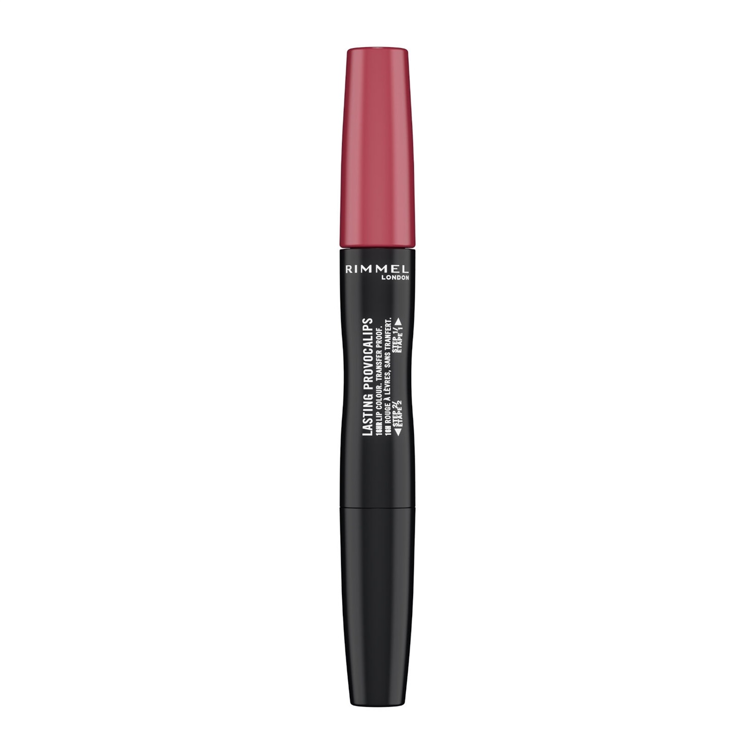 Rimmel Rossetto Liquido Provocalips 210 Pinkcase Of Emergency - Formula Lunga Tenuta 2 Step, No Transfer, Finish Vinilico, 6 ml