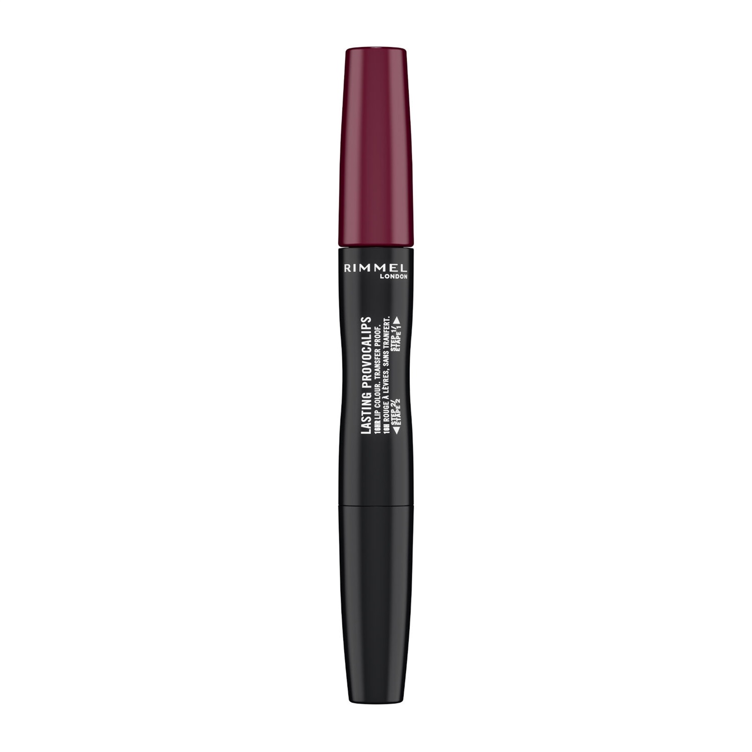 Rimmel Lasting Provocalips Double Ended 3,5 g - Rossetto Liquido No Wine-ing, No Transfer, Lunghissima Tenuta