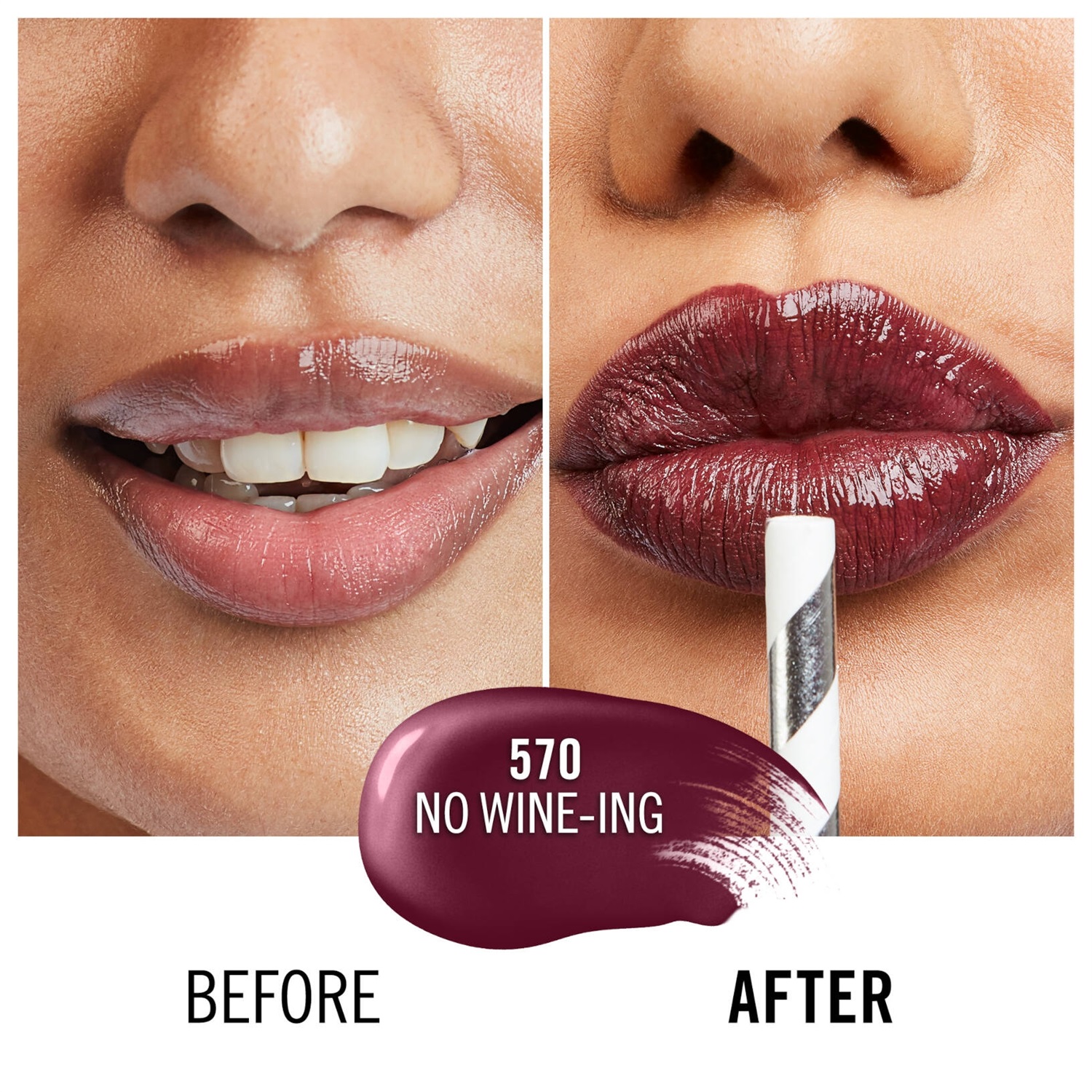 Rimmel Lasting Provocalips Double Ended 3,5 g - Rossetto Liquido No Wine-ing, No Transfer, Lunghissima Tenuta