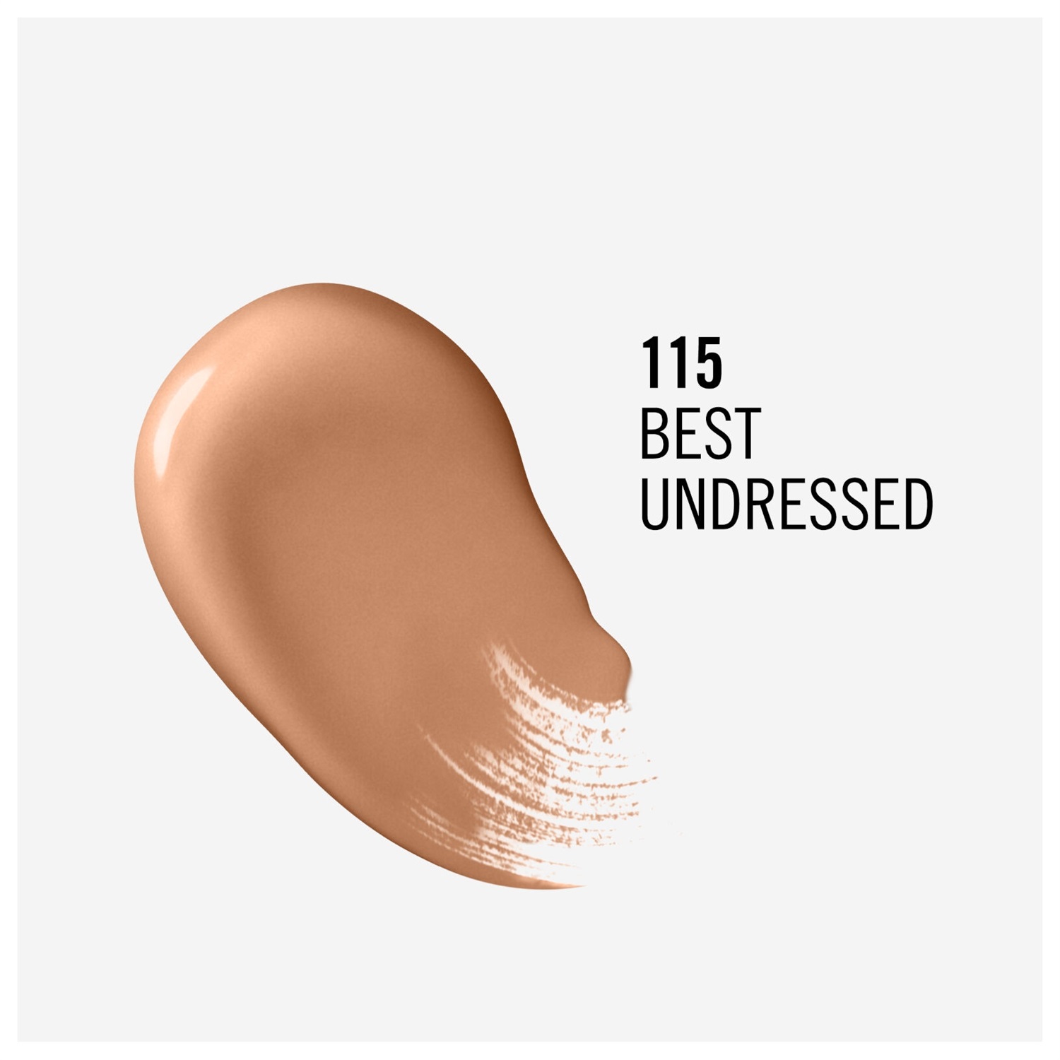 Rimmel Lasting Provocalips 115 Best Undressed - Rossetto Liquido 2 Step, Finish Vinilico, 3,5 g, Labbra Idratate e a Prova di Bacio