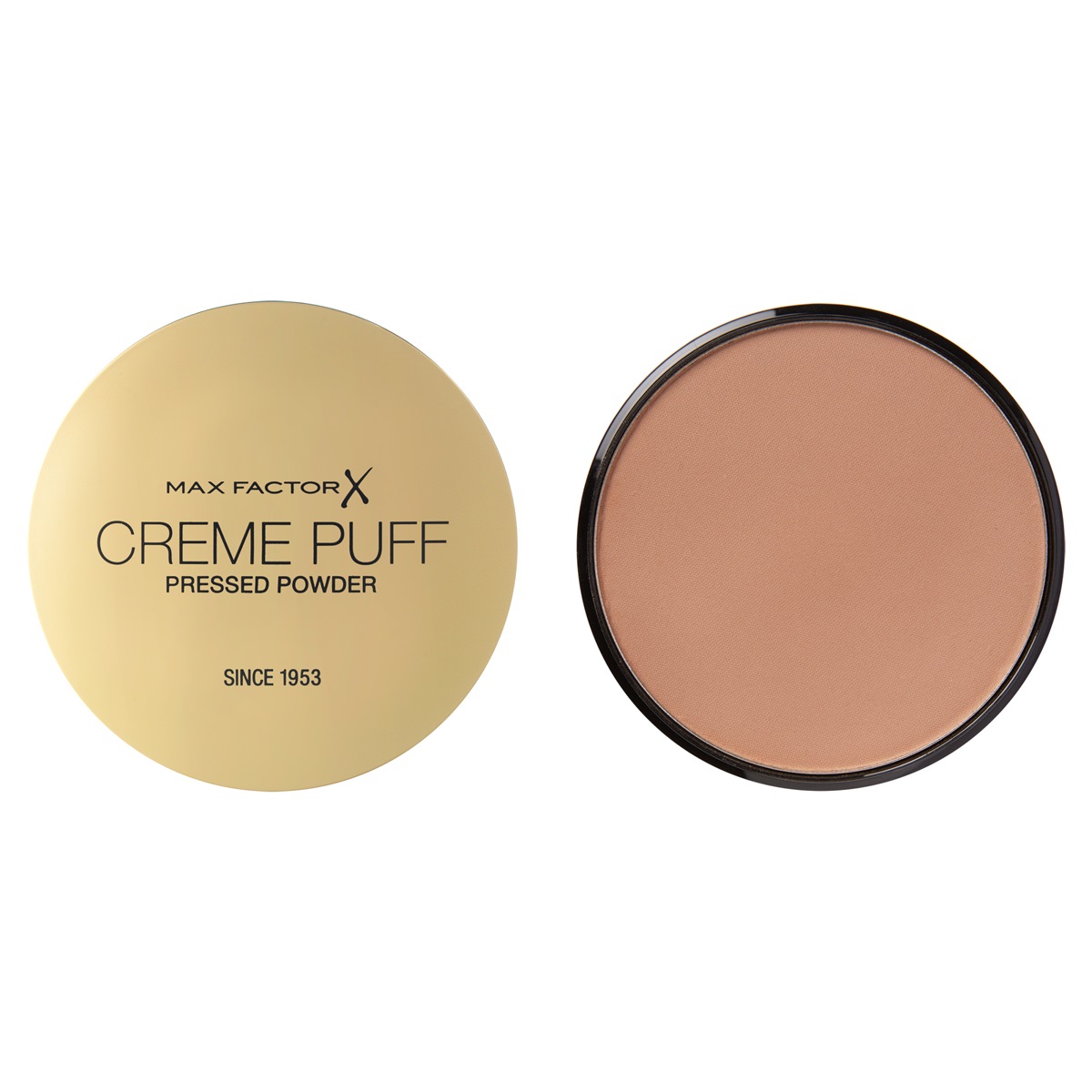 Max Factor Cipria Compatta 42 Deep Beige 14 g - Copertura Medio-Alta, Finish Opaco, Adatta a Tutti i Tipi di Pelle