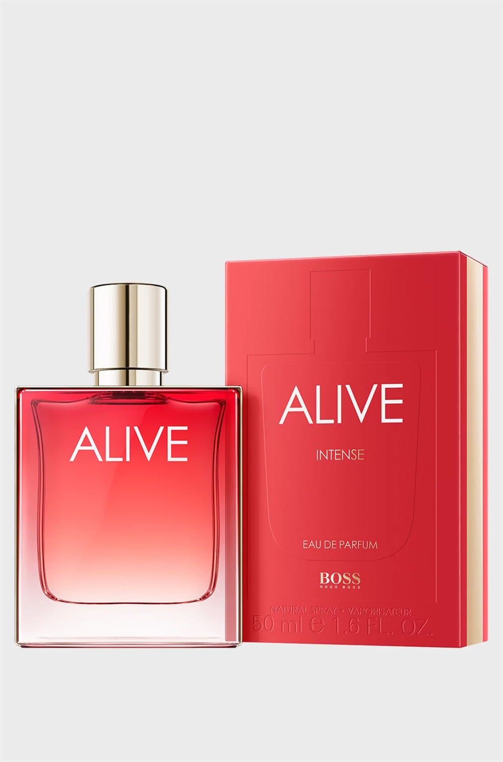 Hugo Boss Boss Alive Intense Eau de Parfum 50 ml - Fragranza Fruttata e Legnosa per Donna, Lanciata nel 2022