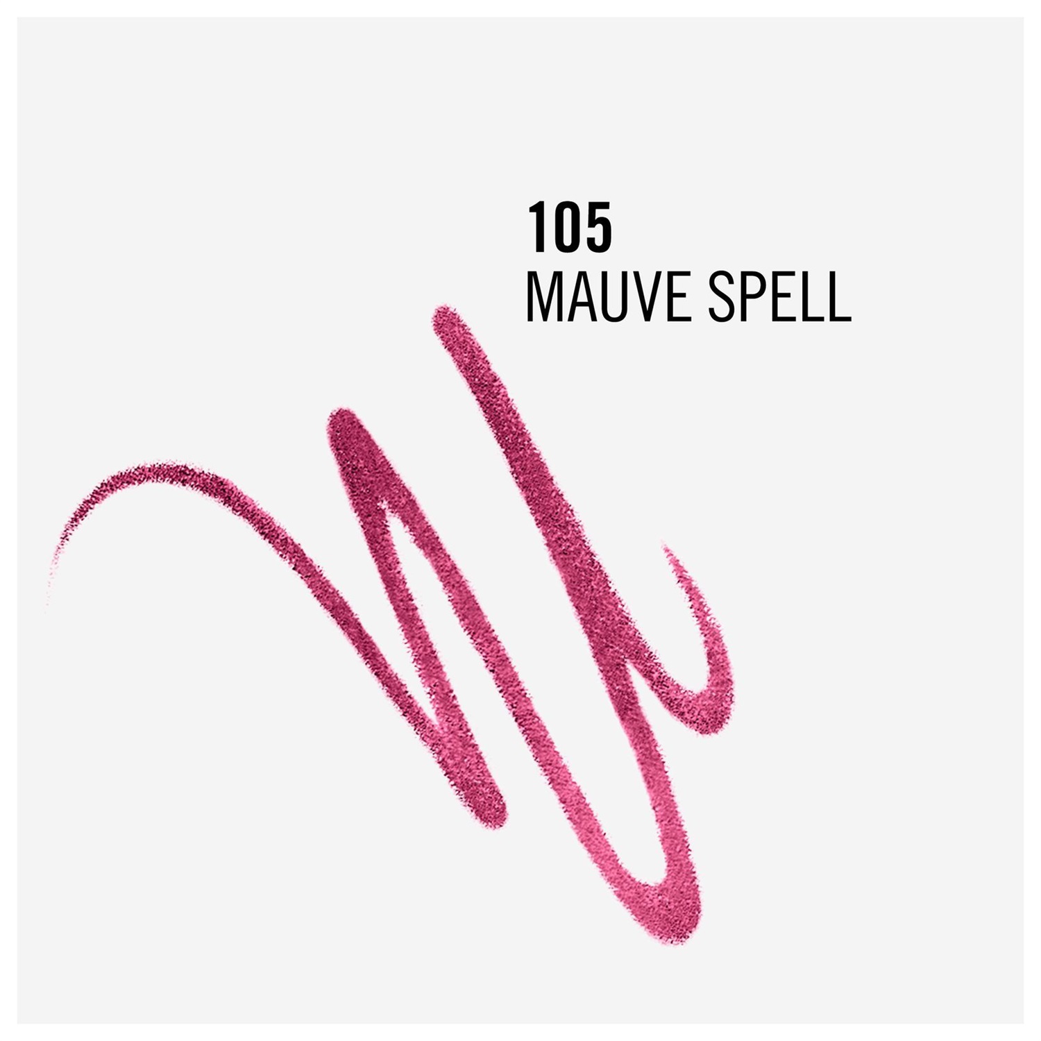 Rimmel London Matita Labbra Lasting Finish Exaggerate 105 Mauve Spell - Automatica, Lunga Durata, Tratto Preciso, Texture Cremosa