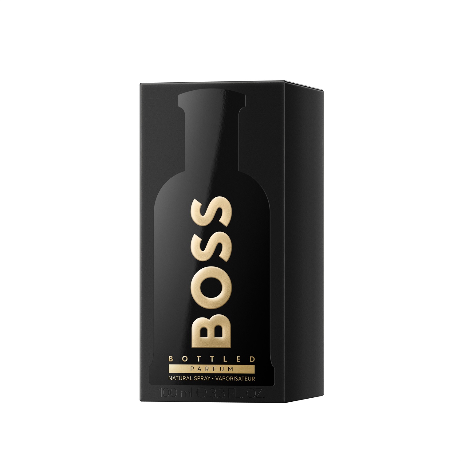 Hugo Boss Bottled Parfum 100ml - Fragranza Legnosa e Ambrata con Note di Mandarino, Incenso e Iris