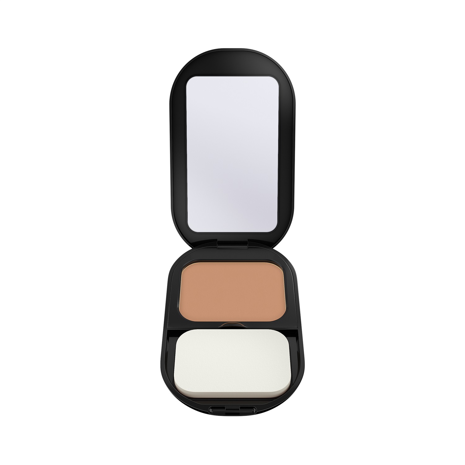 Max Factor Facefinity Compact Fondotinta 005 Sand - 10 g, Finish Opaco Naturale, SPF 20, Formula Vegan, Fino a 24 Ore di Tenuta