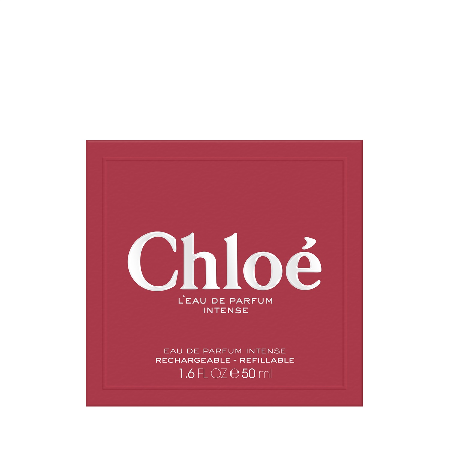 Chloé L'Eau de Parfum Intense 50 ml - Fragranza Floreale e Legnosa Ricaricabile