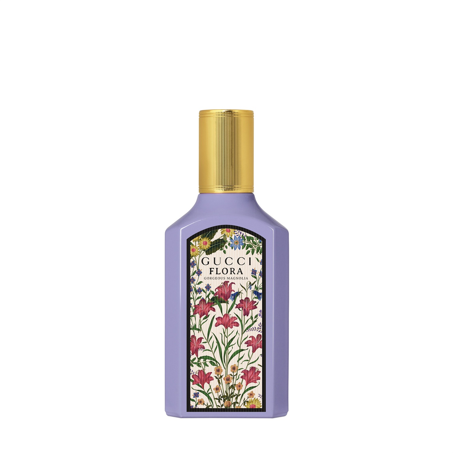 Gucci Flora Gorgeous Magnolia Eau de Parfum 50 ml - Fragranza Floreale Chypré da Donna con Note di Magnolia e Mora