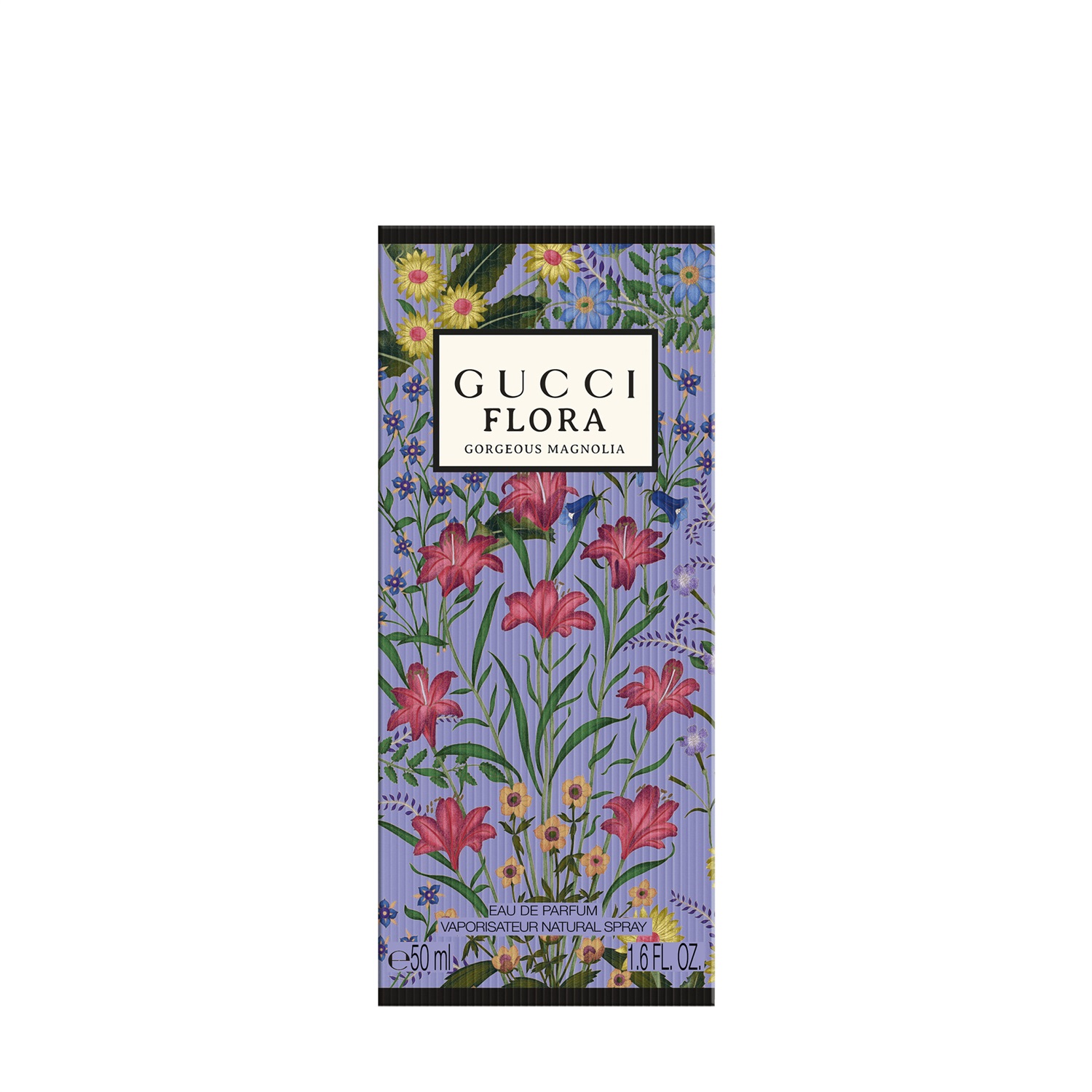 Gucci Flora Gorgeous Magnolia Eau de Parfum 50 ml - Fragranza Floreale Chypré da Donna con Note di Magnolia e Mora