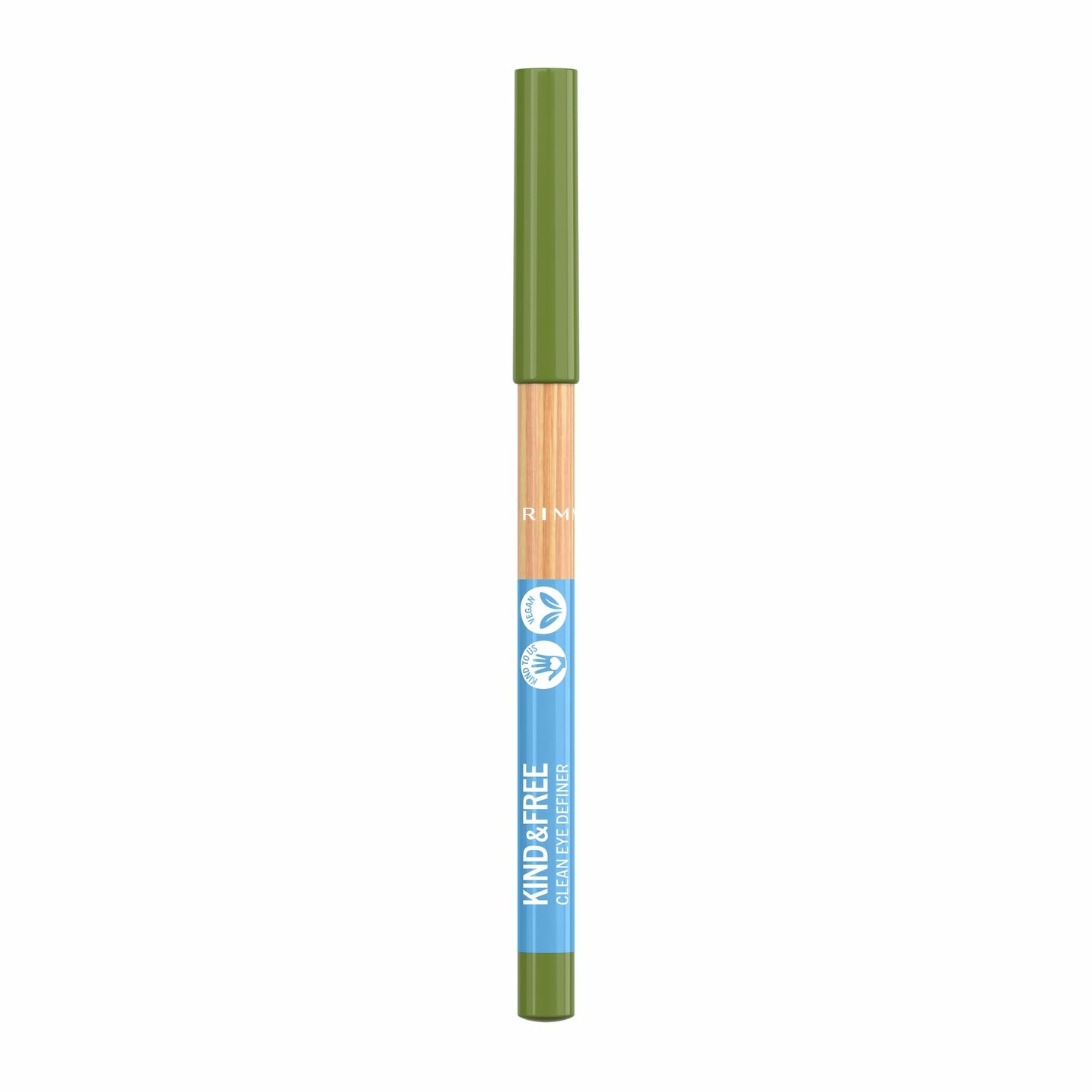 Rimmel London Kind & Free Clean Eye Definer Matita Occhi 1.1g - Colore 004 Soft Orchard, Texture Cremosa, Formula Vegana e Cruelty-Free