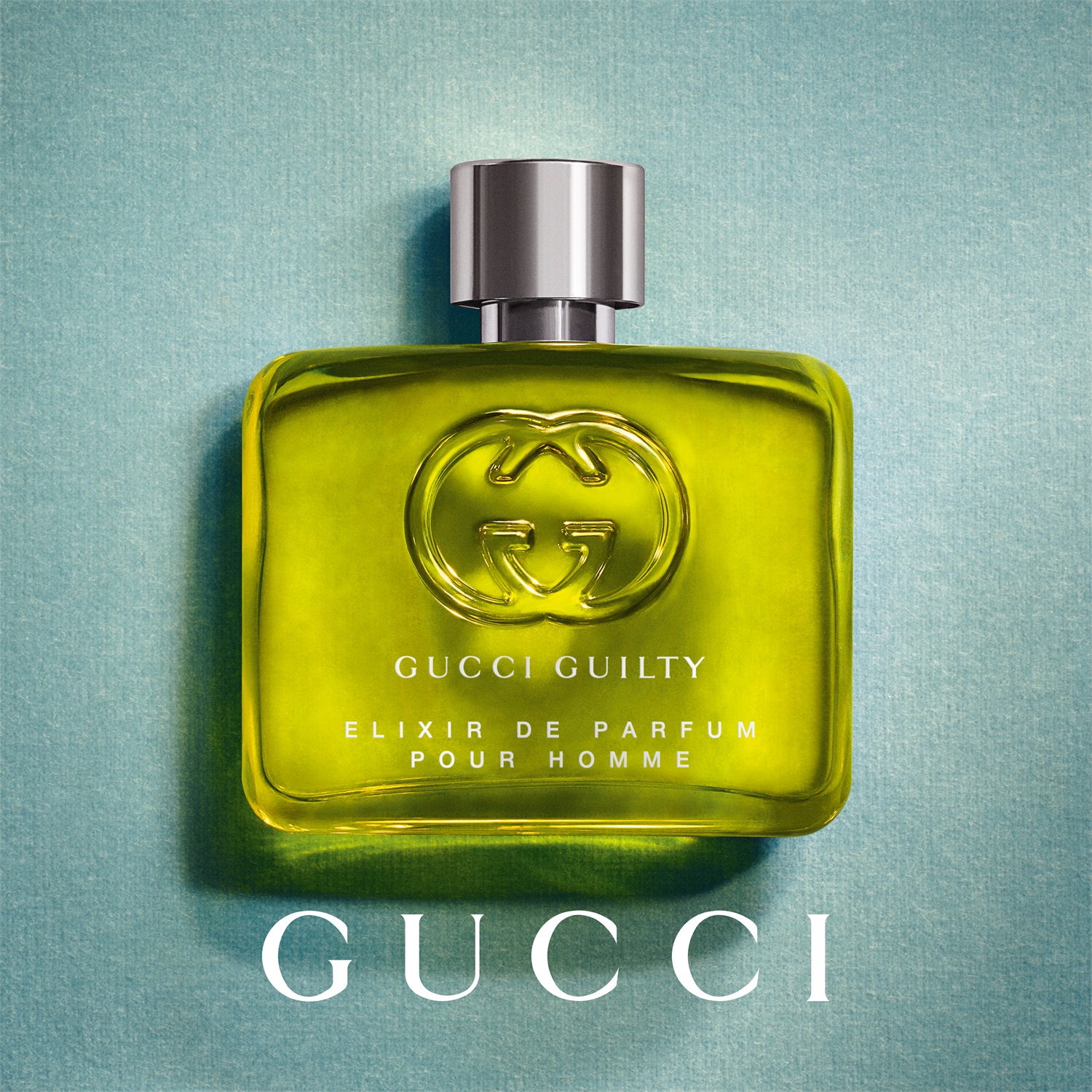 Gucci Guilty Elixir de Parfum Uomo 60 ml - Profumo Ambrato Legnoso con Note di Noce Moscata e Vaniglia