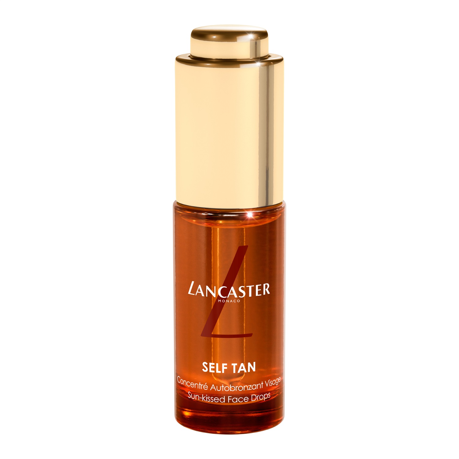 Lancaster Self Tan Sun-Kissed Face Drops 15 ml - Gocce Autoabbronzanti per Viso, Abbronzatura Naturale e Uniforme, Effetto Rapido e Duraturo