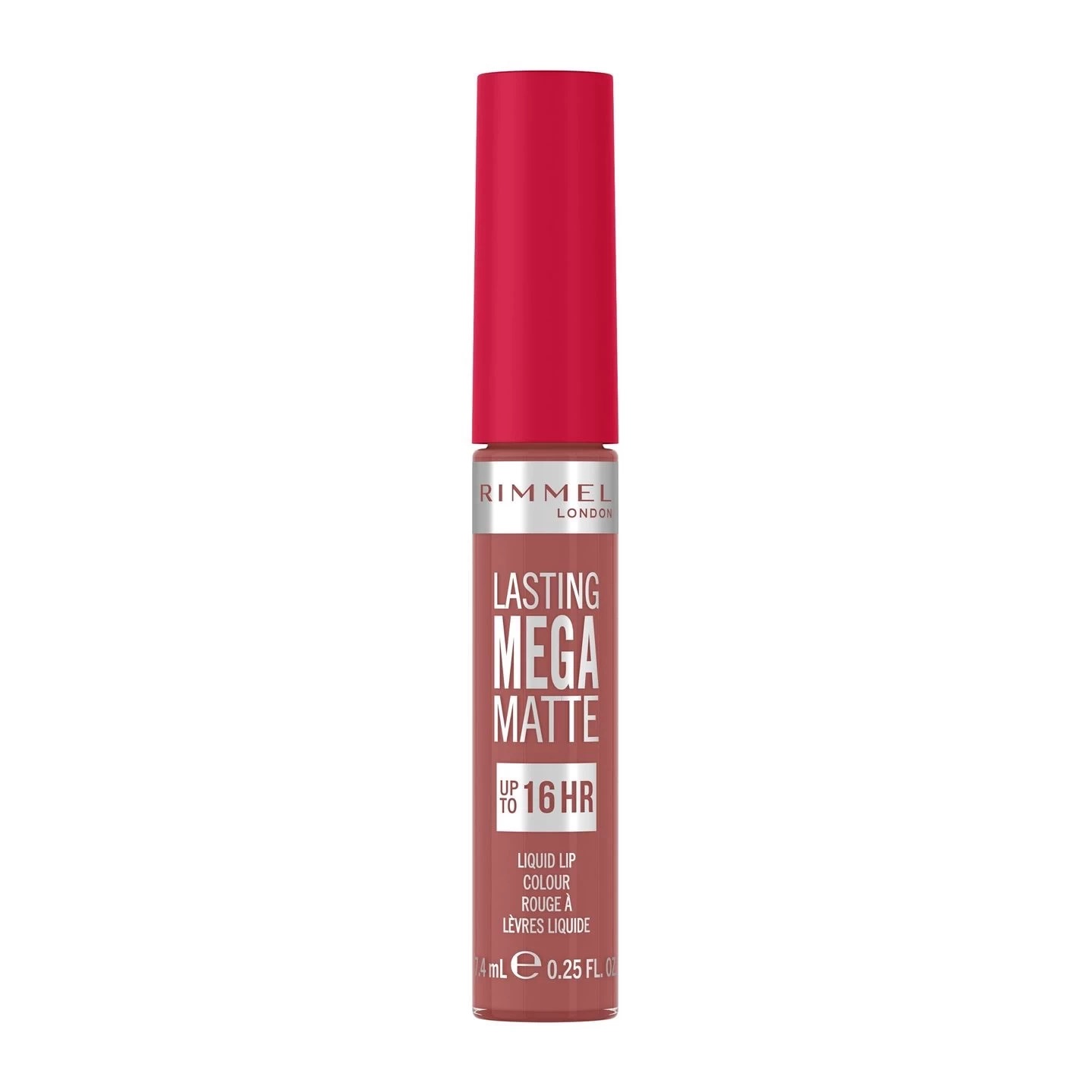 Rimmel London Lasting Mega Matte Rossetto Liquido 7.4 ml N.110 Blush - Finish Opaco a Lunga Durata