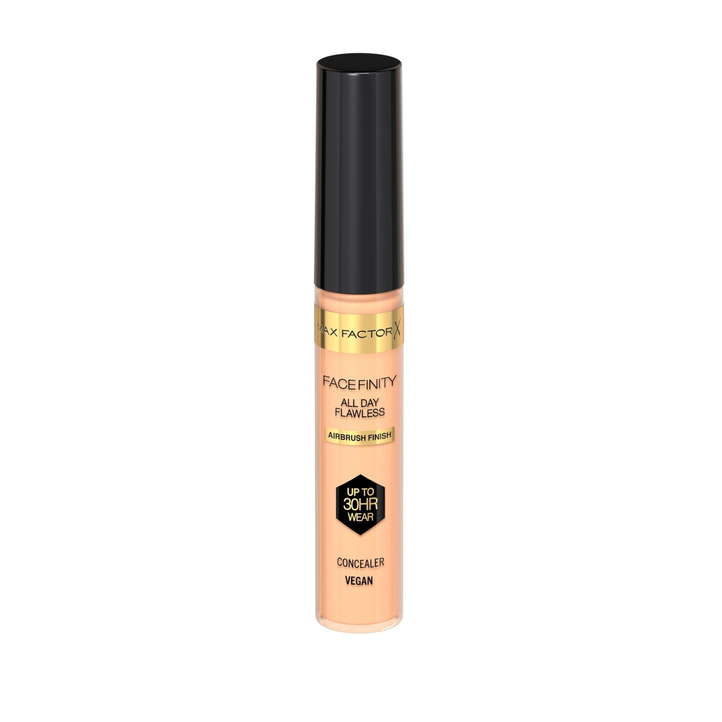Max Factor Correttore Facefinity All Day Flawless 010 - Liquido, 7,8 ml, Alta Coprenza, Tenuta Fino a 30 Ore, Formula Vegan