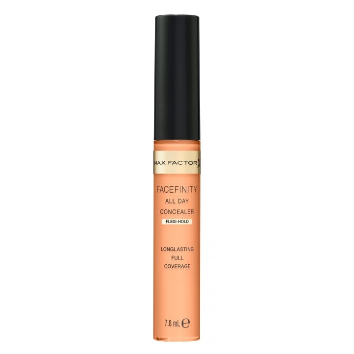 Max Factor Correttore Facefinity All Day Flawless 050 - Liquido, Alta Coprenza, Tenuta Fino a 30 Ore, 7,8 ml, Formula Vegan