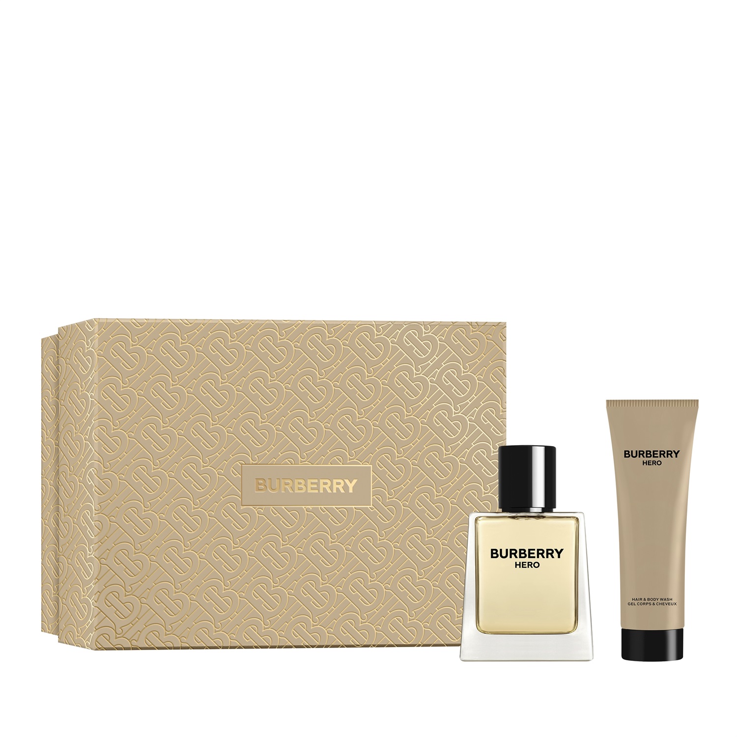 Burberry Hero Eau de Toilette Cofanetto Regalo 50 ml Shower Gel 75 ml - Fragranza Legnosa e Aromatica