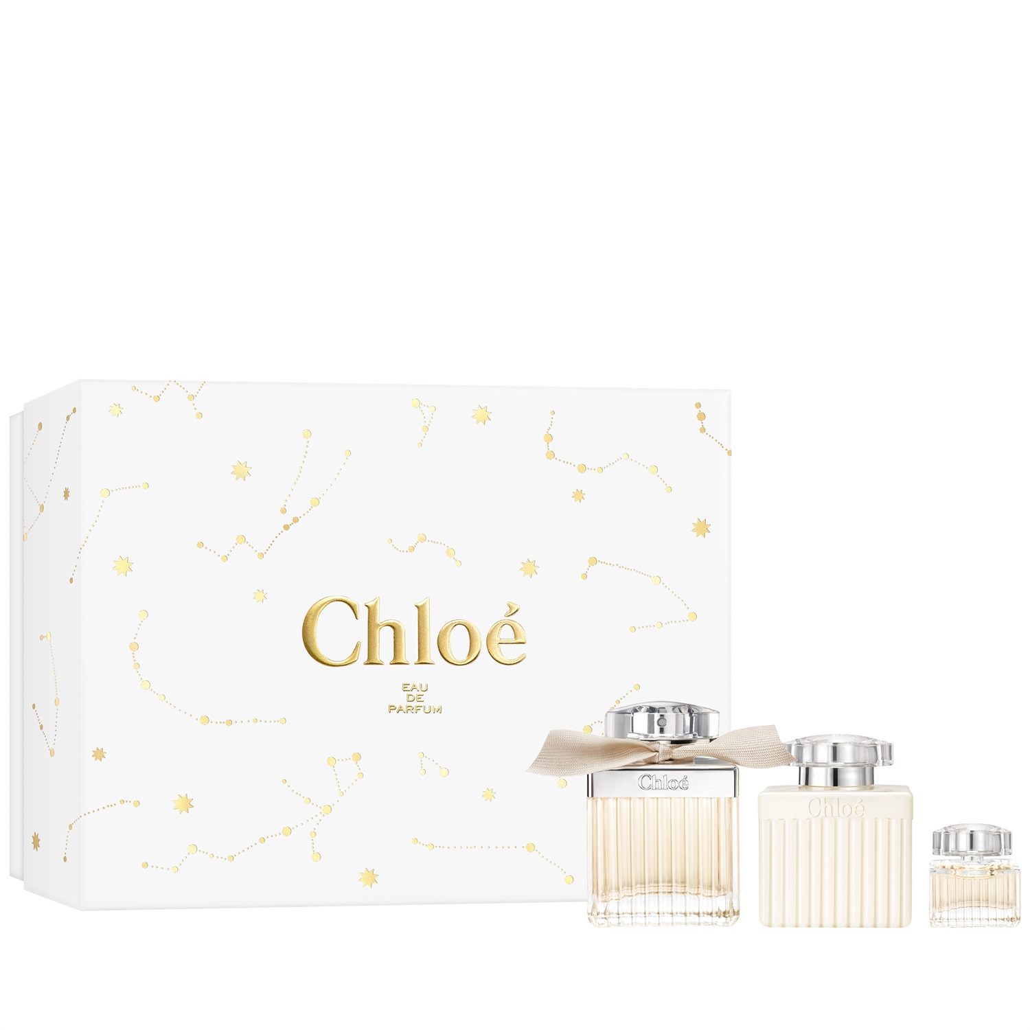 Chloé Eau De Parfum 75 ml con Campione 5 ml e Latte Corpo - Cofanetto Regalo