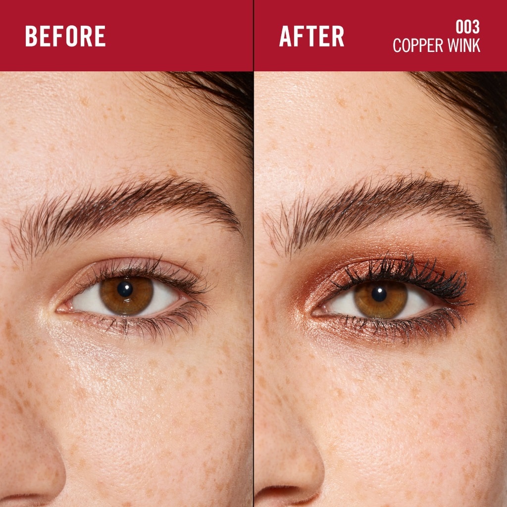 Rimmel London Wonder'Last Shadow Stick Ombretto in Stick 003 Copper Wink 1.64g - Formula Ultra-Cremosa e Vegana, Finish Brillante e Perlato