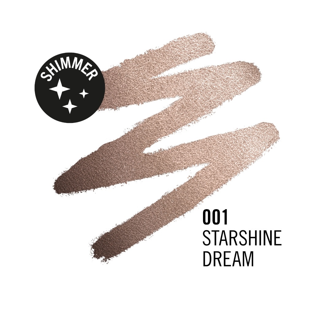 Rimmel London Wonder'Last Shadow Stick 001 Starshine Dream 1,64 g - Ombretto in stick con colore vibrante, facile da applicare e formula vegana
