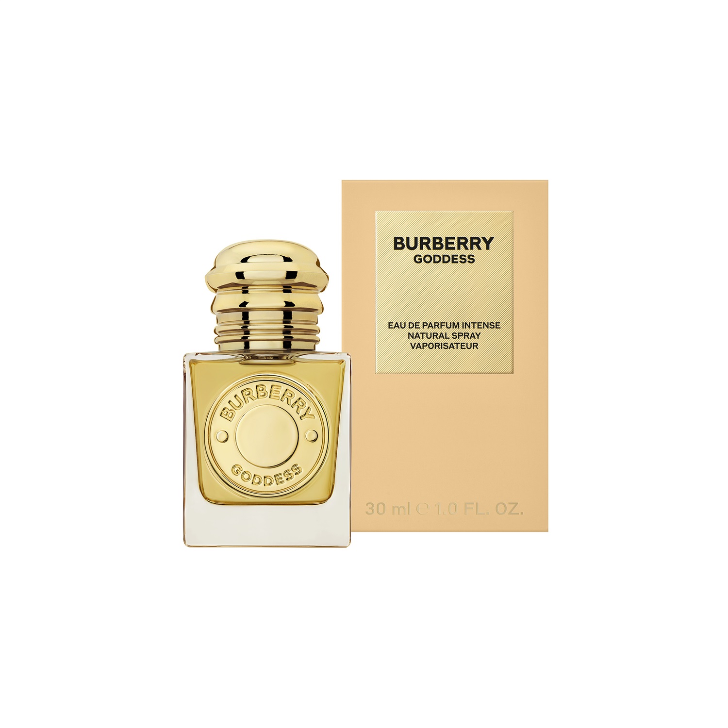 Burberry Goddess Eau de Parfum Intense Donna 30ml - Ricaricabile, Fragranza Legnosa e Gourmand con Lavanda e Vaniglia