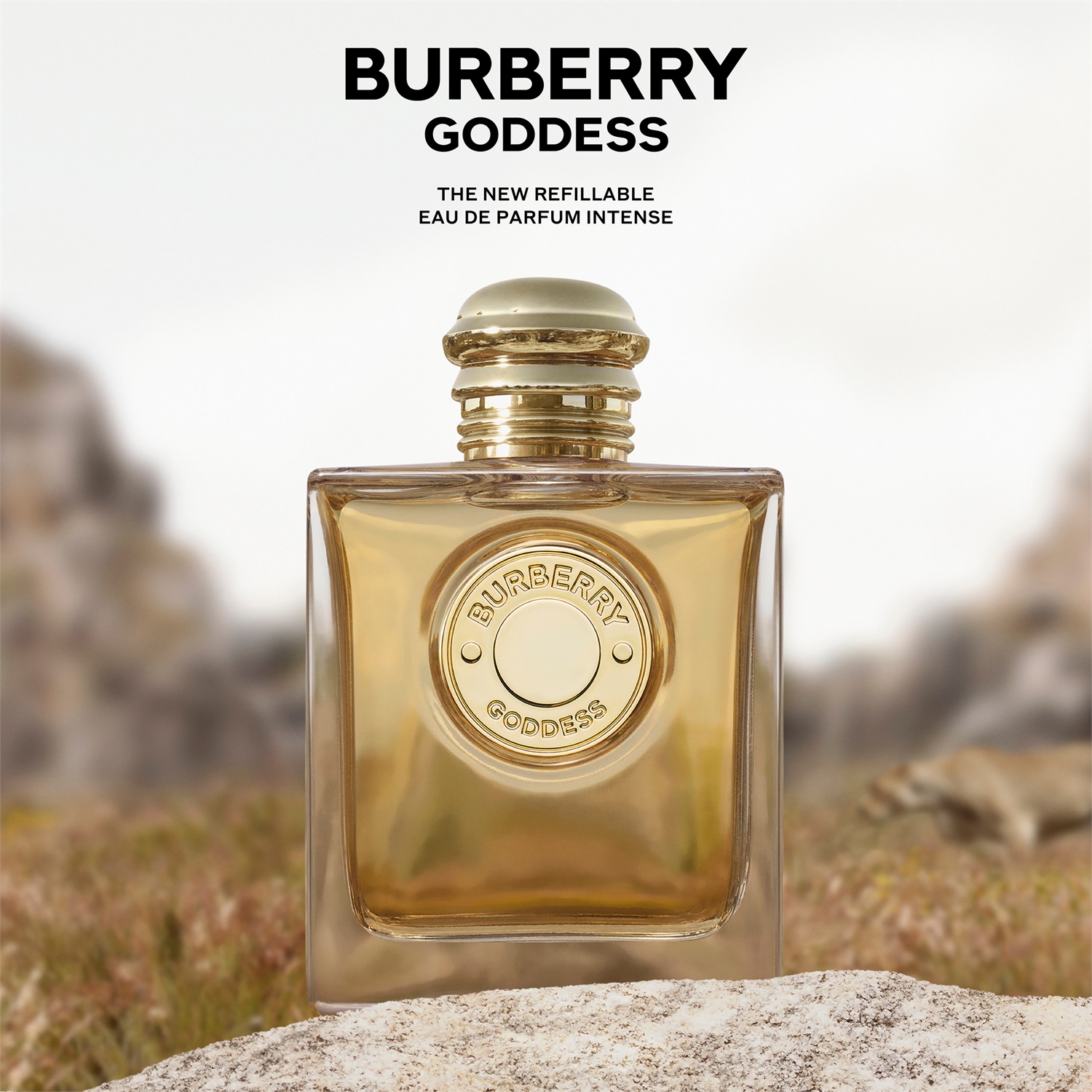 Burberry Goddess Eau de Parfum Intense 100ml Ricaricabile - Profumo Donna con Note di Lavanda e Vaniglia