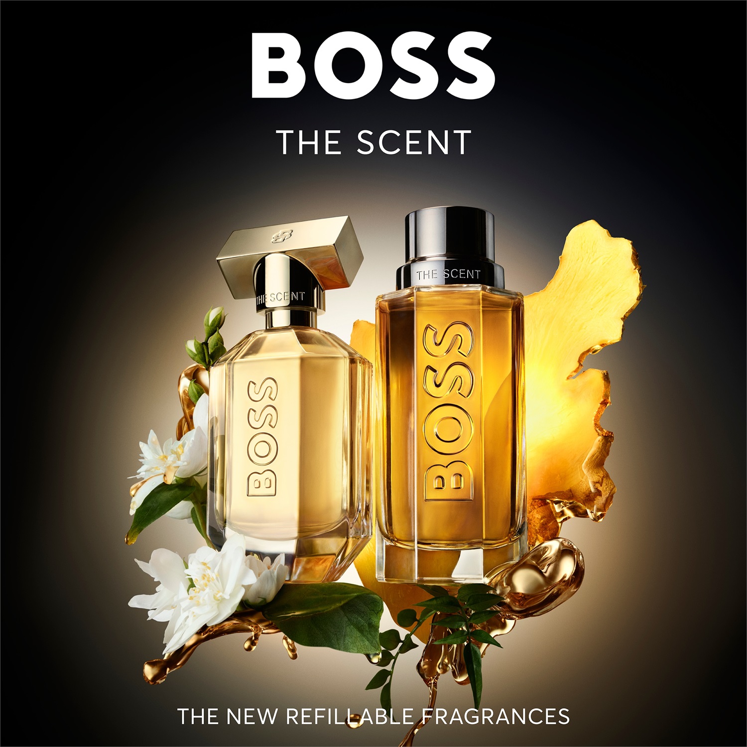 Hugo Boss The Scent for Her Eau de Parfum 30 ml - Fragranza Floreale Fruttata con Note di Pesca, Fresia e Cacao