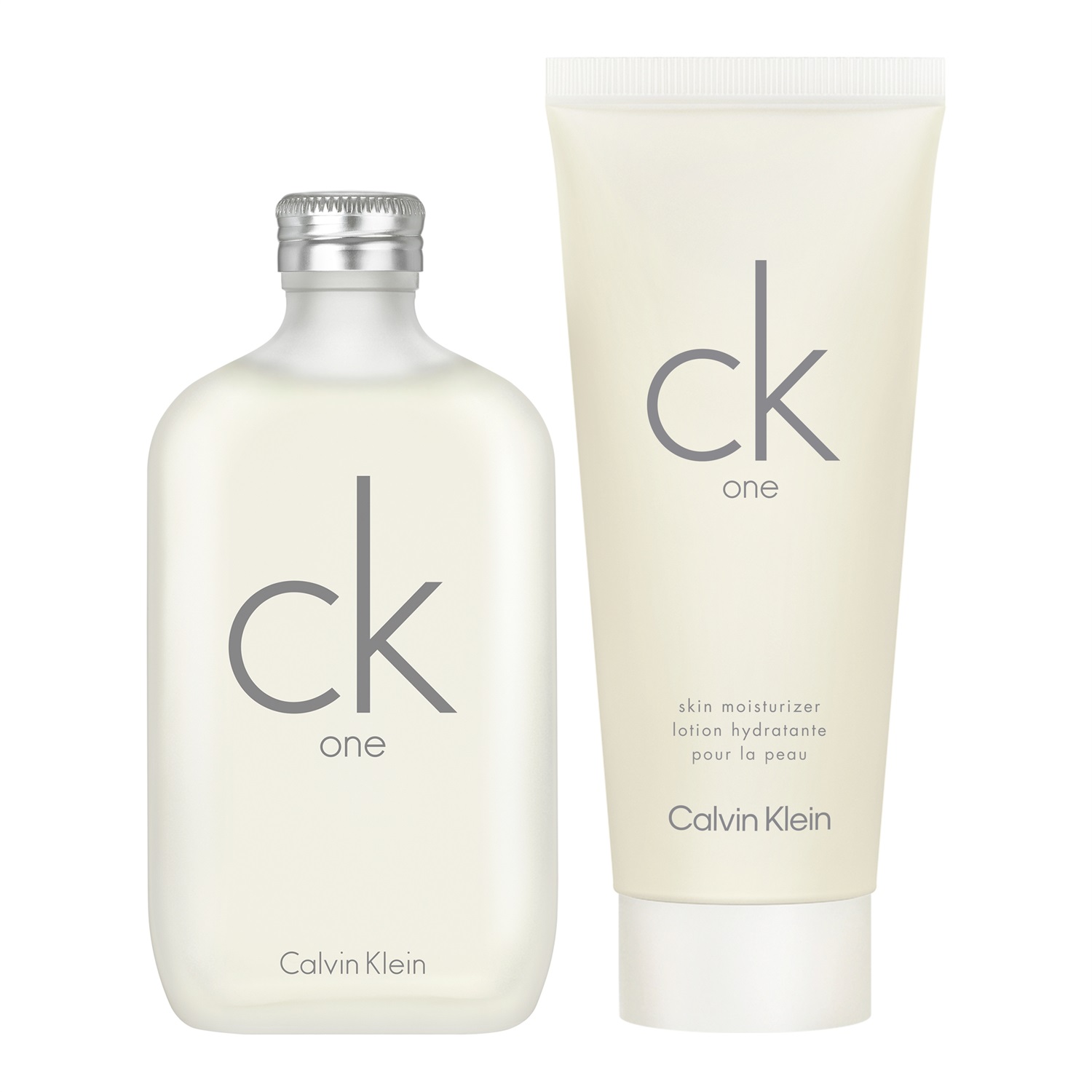 Calvin Klein CK One Eau de Toilette Cofanetto Regalo Natalizio 200ml Lozione Corpo 200ml
