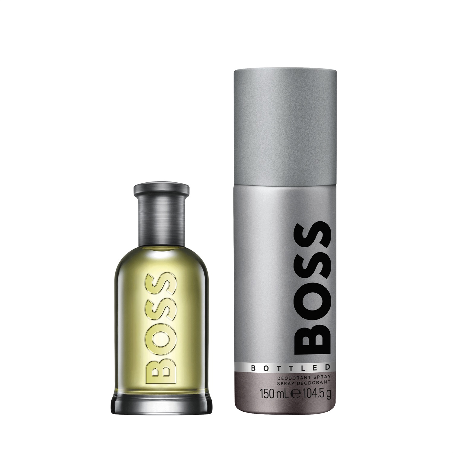 HUGO BOSS Bottled Eau de Toilette Cofanetto Regalo Natalizio 50ml Deodorante Spray 150ml