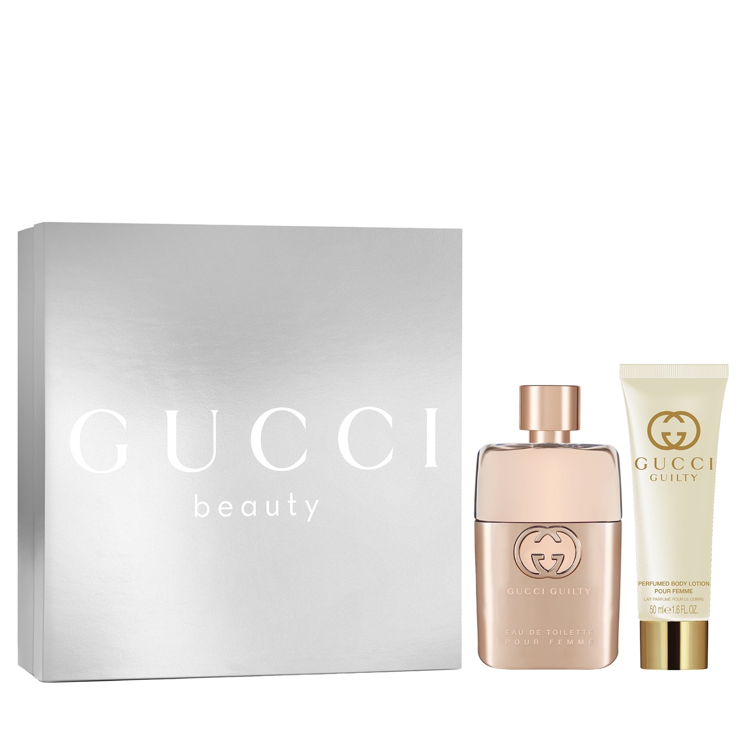 Gucci Guilty Pour Femme Eau de Toilette Cofanetto Regalo Natalizio 50 ml con Body Lotion 50 ml