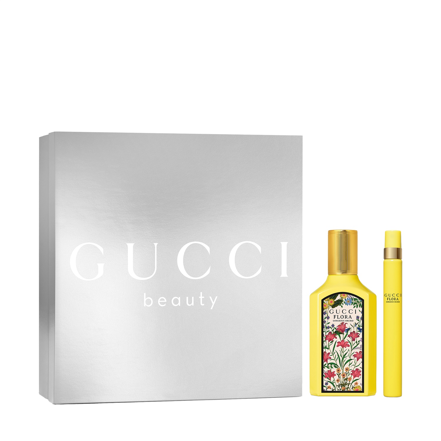 Gucci Flora Gorgeous Orchid Eau de Parfum Cofanetto Regalo 50 ml Pen Spray 10 ml