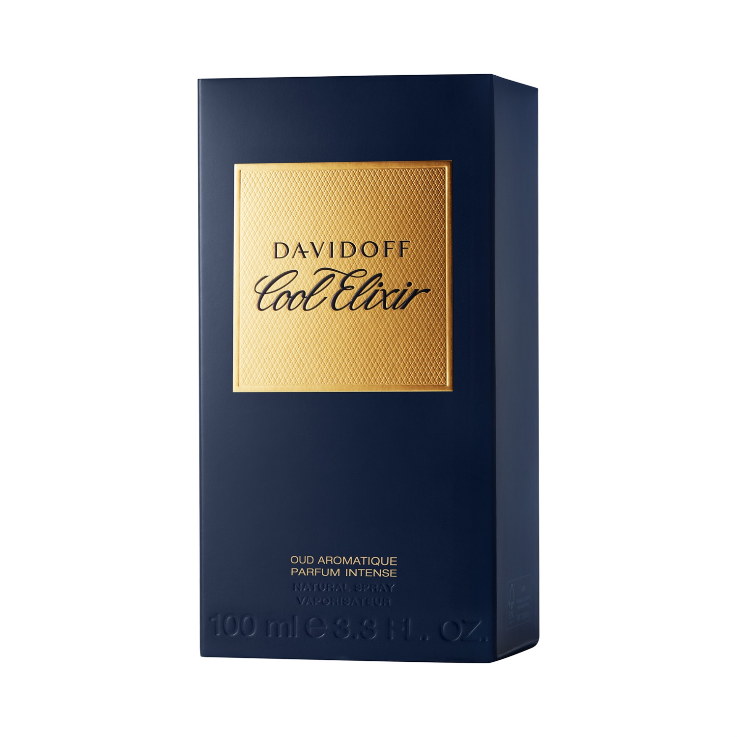 Davidoff Cool Elixir Oud Aromatique Parfum Intense 100ml - Fragranza Maschile Legnosa con Note di Oud, Lavandino e Ossido di Rosa