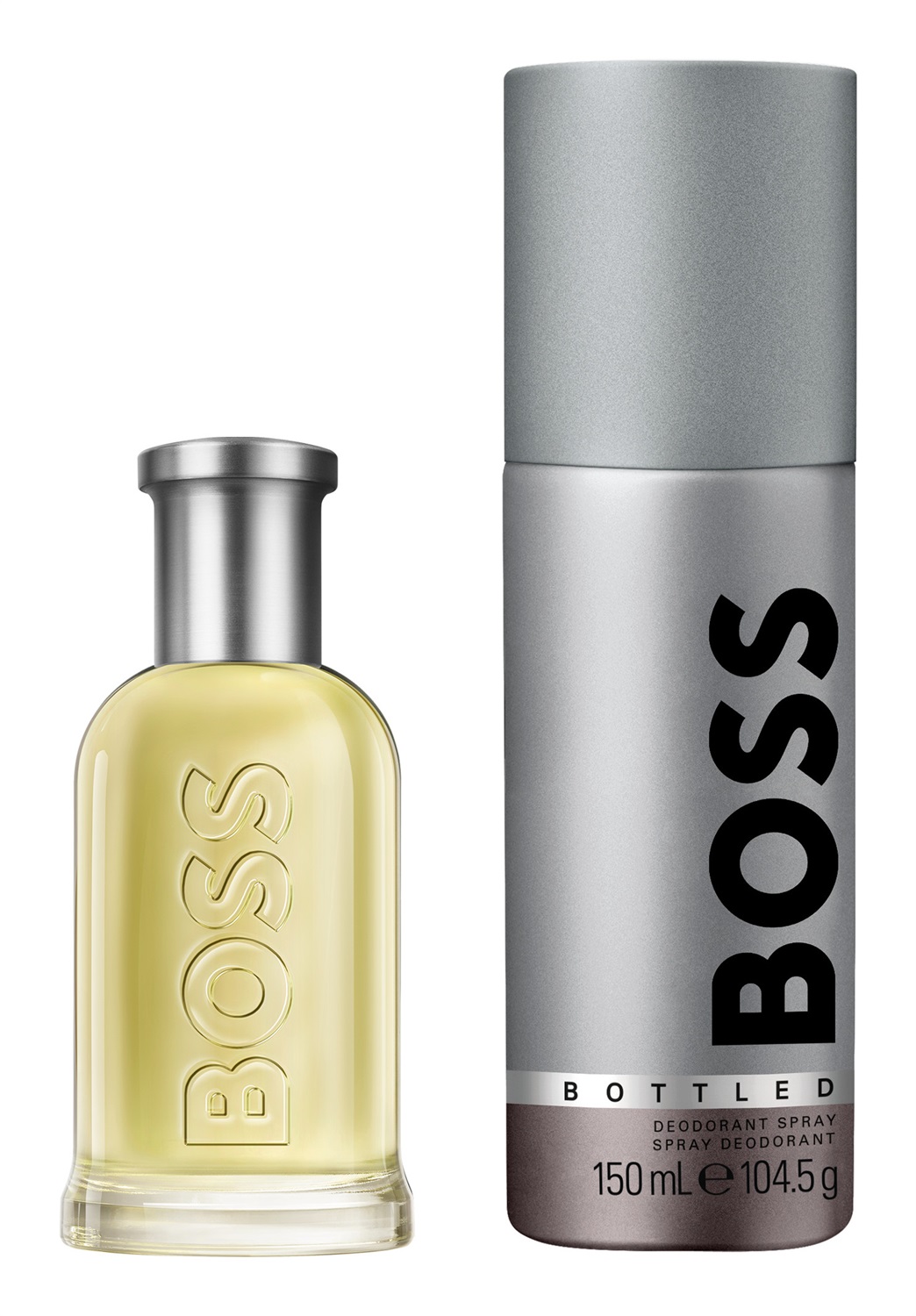Hugo Boss Cofanetto Regalo BOSS Bottled Eau de Toilette 50 ml Deodorante Spray 150 ml - Fragranza Maschile Fresca con Note Fruttate e Legnose
