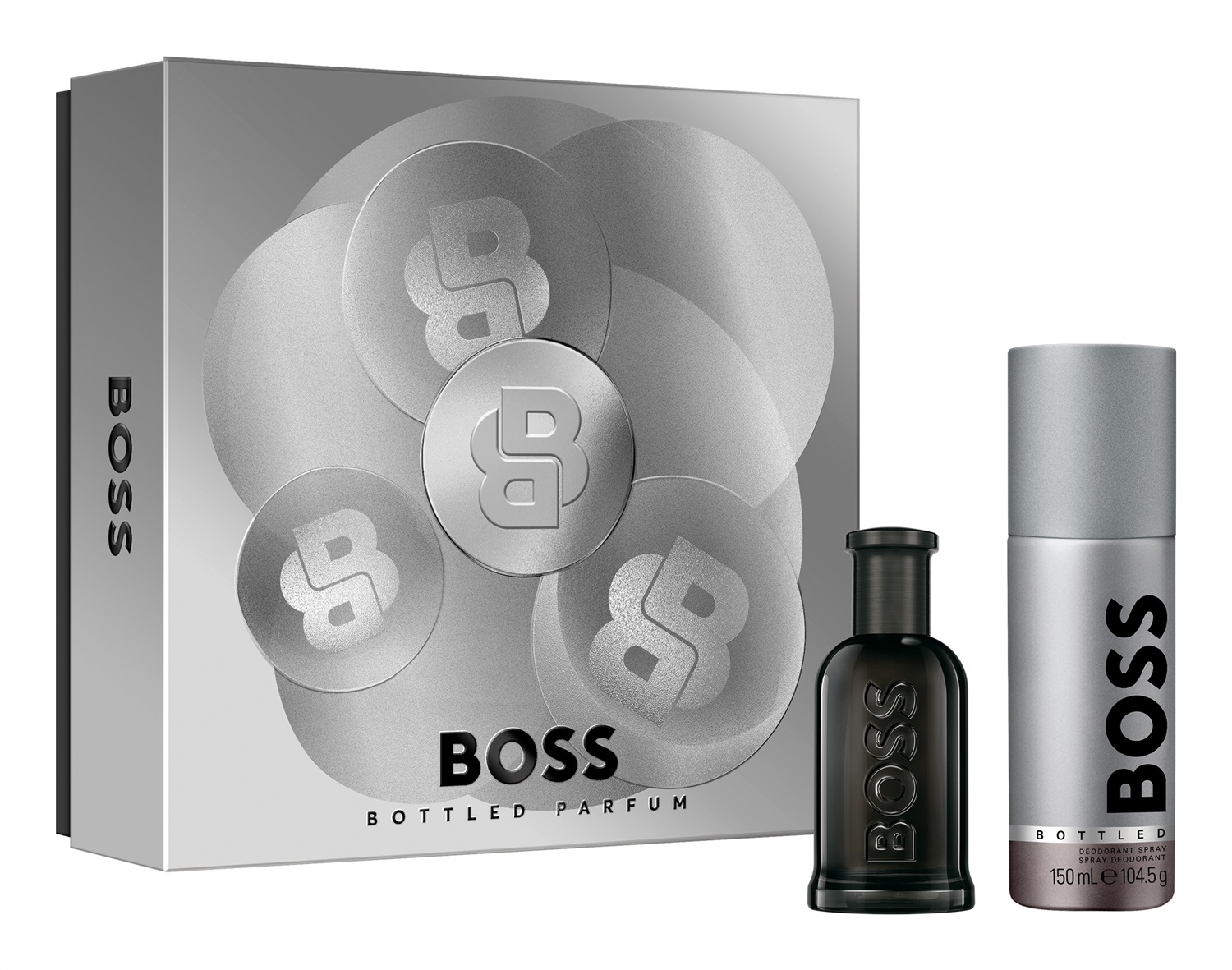 Hugo Boss Cofanetto Regalo Bottled Parfum 50 ml e Deodorante Spray 150 ml per Uomini - Edizione 2025