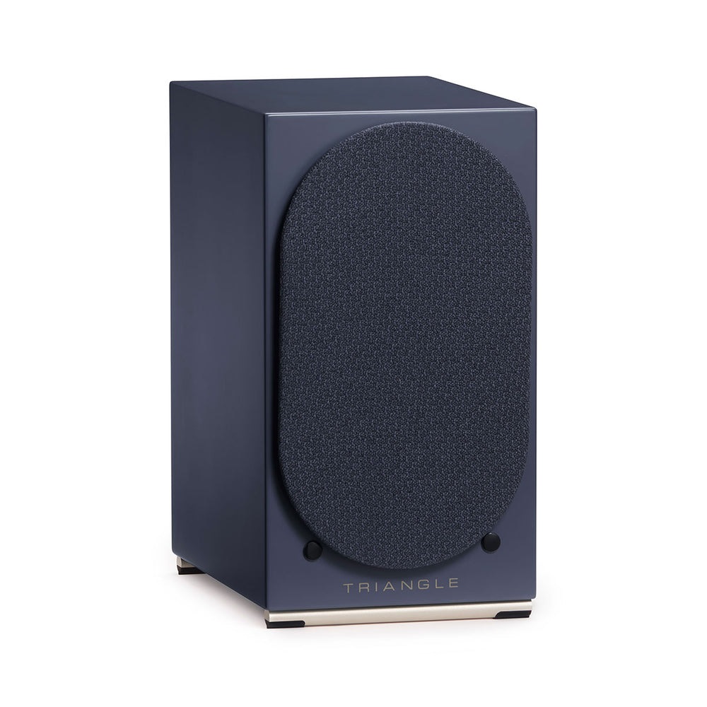 Triangle AIO TWIN - Diffusori attivi Bluetooth e Wi-Fi 2x50W, Audio HD, Ingressi PHONO e TV ottica, Coppia, Disponibili in Nero, Blu, Grigio lino e Purple