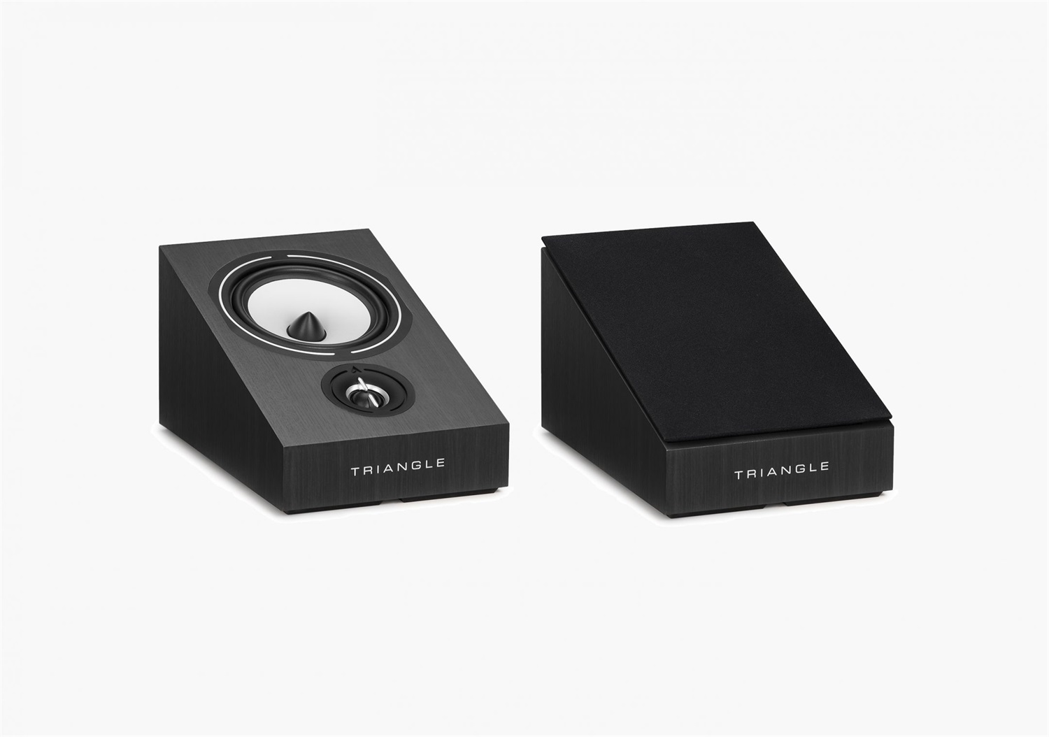 Triangle Borea BRA1 - Altoparlante Effetti 3D Home Cinema Compatibile con Atmos e DTS:X, Sensibilità 89 dB, Dimensioni 206x180x300 mm, Coppia di Diffusori Neri