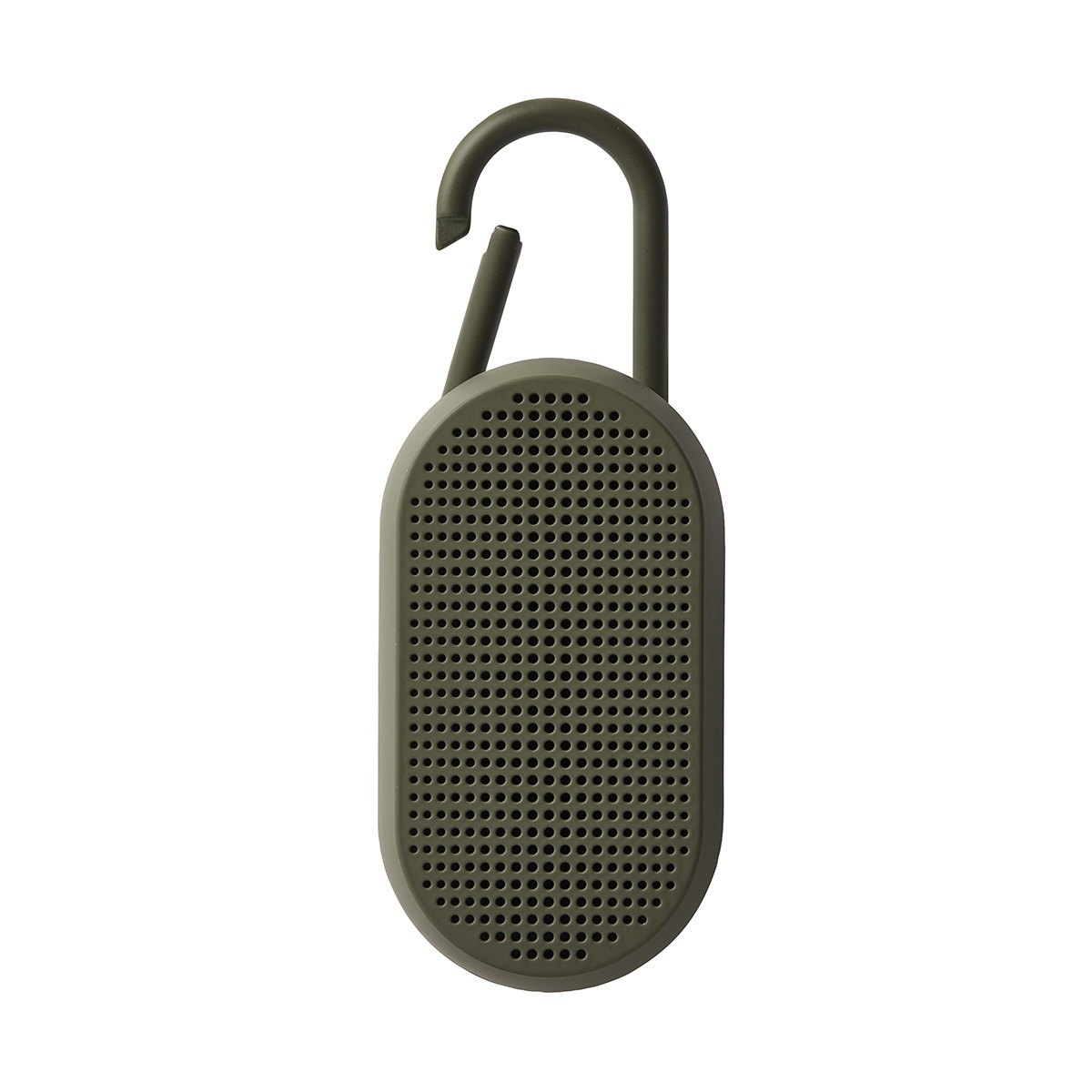 Lexon Mino T - Altoparlante Bluetooth® impermeabile IPX4 con moschettone, microfono vivavoce e telecomando selfie - Cachi