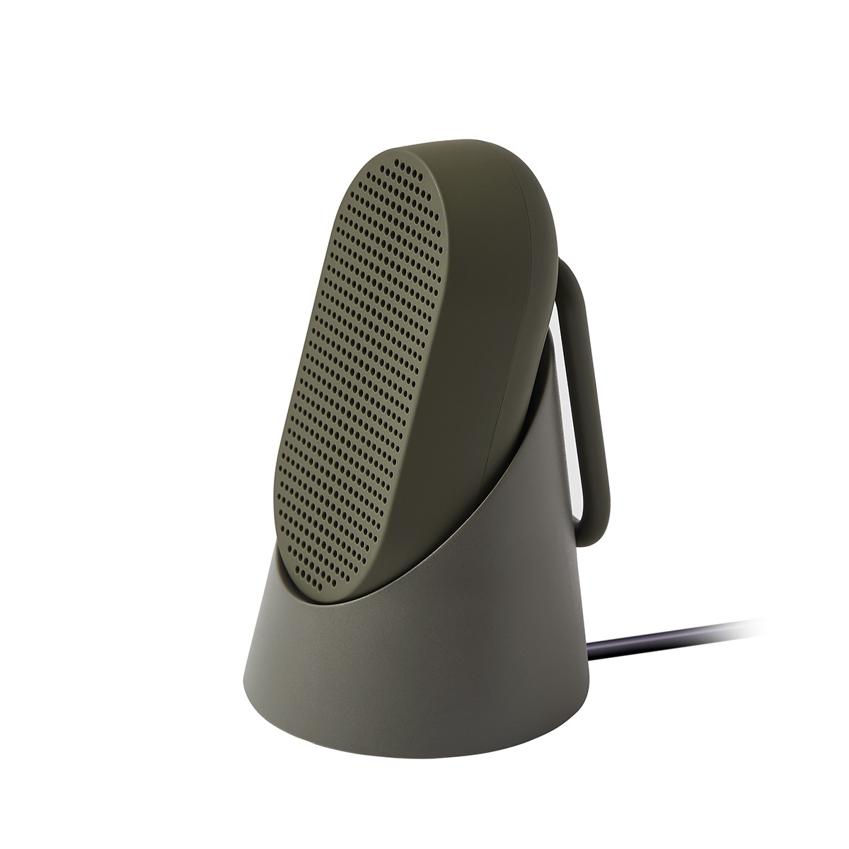 Lexon Mino T - Altoparlante Bluetooth® impermeabile IPX4 con moschettone, microfono vivavoce e telecomando selfie - Cachi