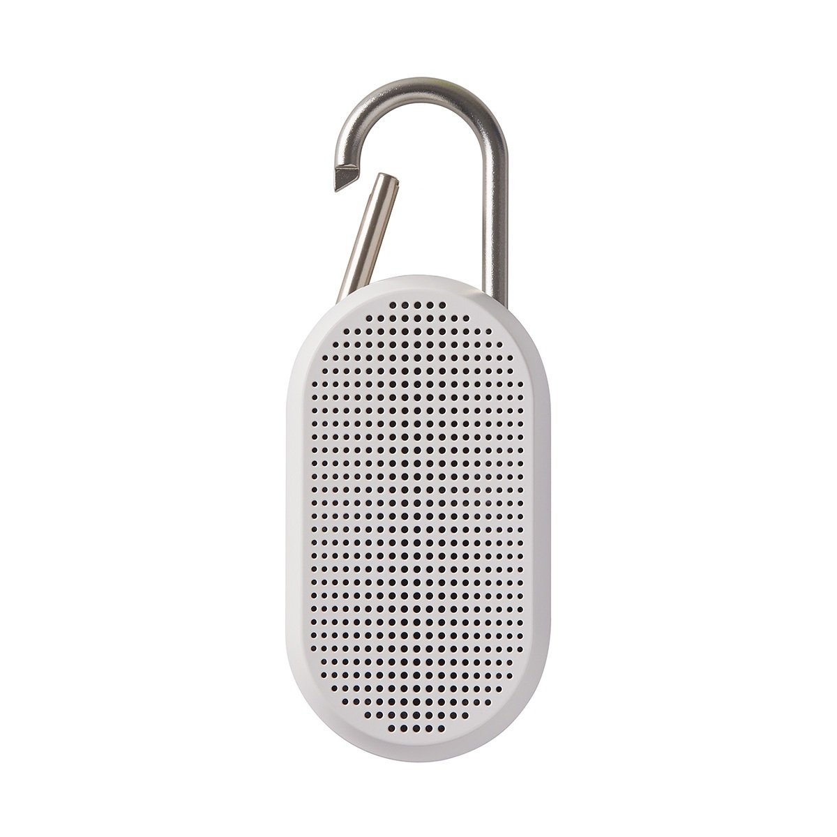 Lexon Mino T - Altoparlante Bluetooth® impermeabile Bianco opaco con moschettone integrato