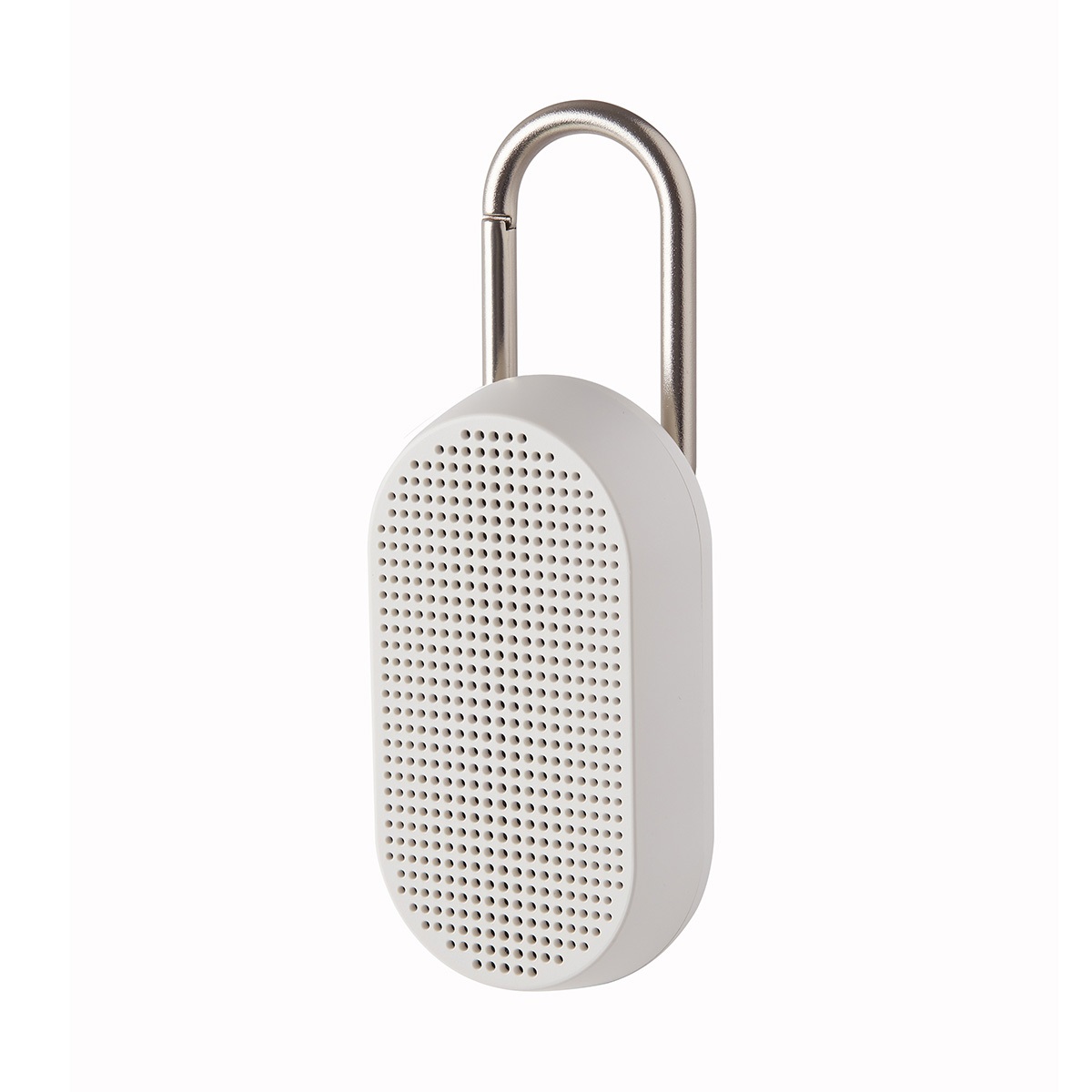 Lexon Mino T - Altoparlante Bluetooth® impermeabile Bianco opaco con moschettone integrato