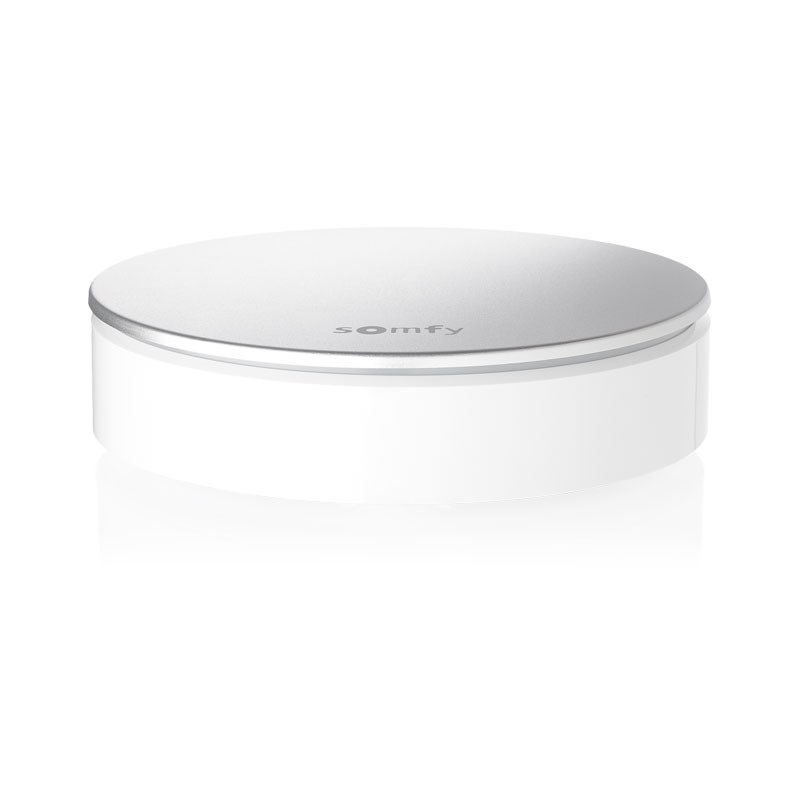 Somfy 2401494 - Sirena Interna Wireless Antifurto, 110 dB, Compatibile con Somfy Protect e Home Alarm, Bianco