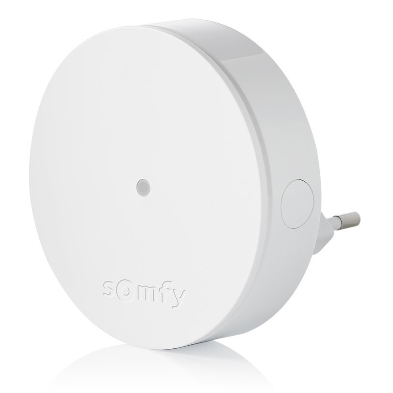 Somfy 2401495 Ripetitore Radio Wireless - Estende la Portata Radio, Compatibile con Home Alarm e Somfy ONE ( )