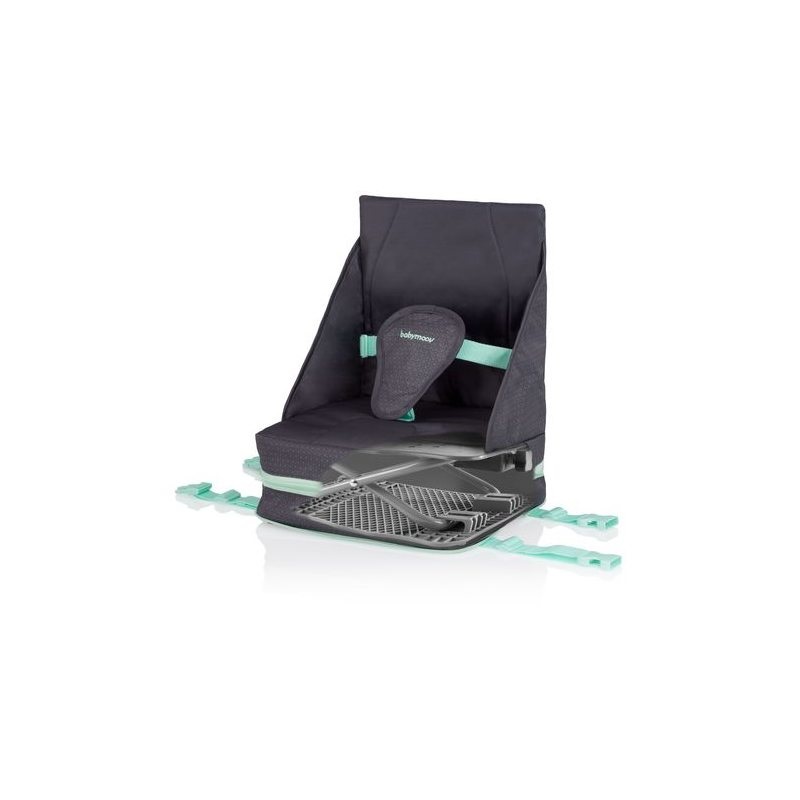 Babymoov Up & Go Rialzo Sedia Portatile Regolabile in Altezza, Ultra Compatto e Sicuro