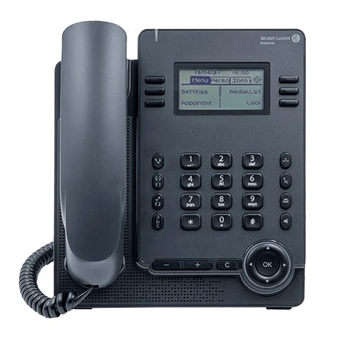 Alcatel ALE-20H Telefono IP Hybrid con LCD Grigio e Dual GE