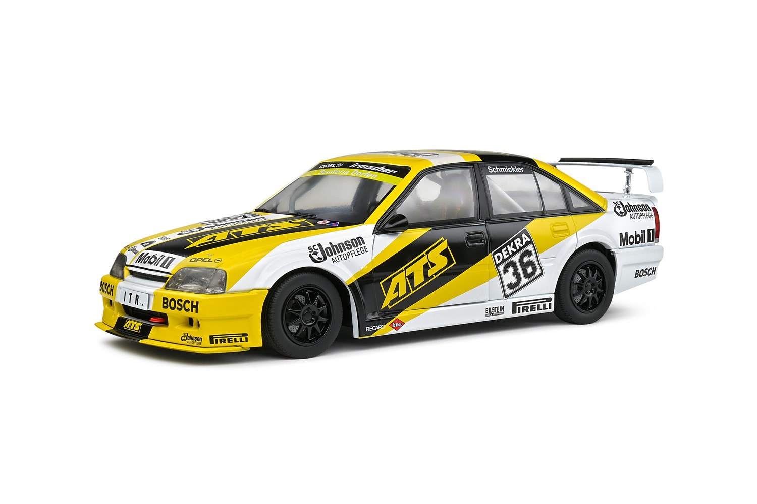 Solido Opel Omega EVO 500 TEAM IRMSCHER N.36 DTM 1991 F. Engstler Modellino auto sportiva 1:18 Die-cast