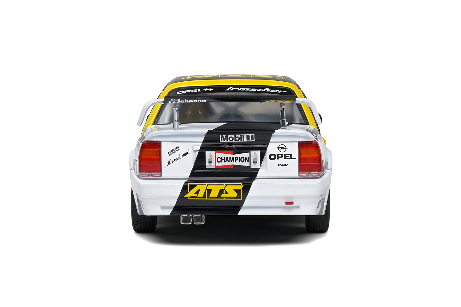 Solido Opel Omega EVO 500 TEAM IRMSCHER N.36 DTM 1991 F. Engstler Modellino auto sportiva 1:18 Die-cast