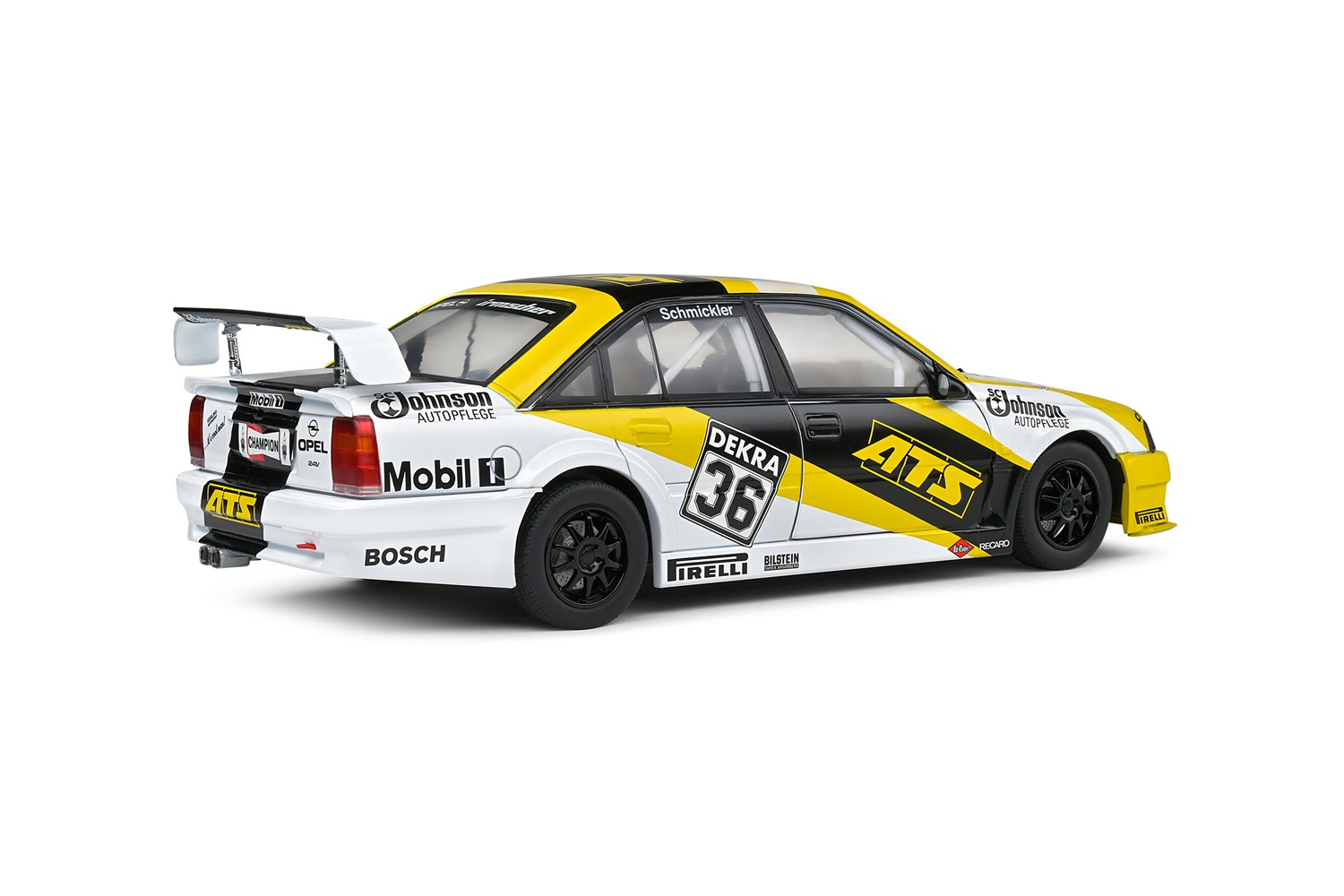 Solido Opel Omega EVO 500 TEAM IRMSCHER N.36 DTM 1991 F. Engstler Modellino auto sportiva 1:18 Die-cast