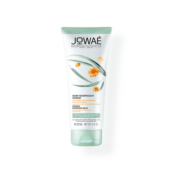 JOWAÉ Balsamo Nutriente Lenitivo 200 ml - Per Pelle Secca e Sensibile con Olio di Camelia
